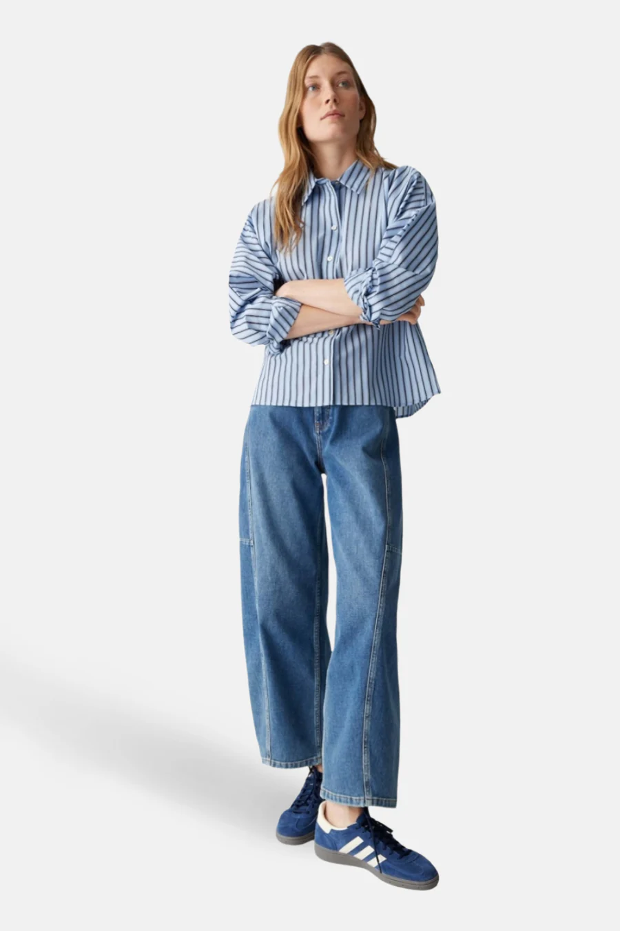 Hemd met lange mouwen - blauw - Image 3