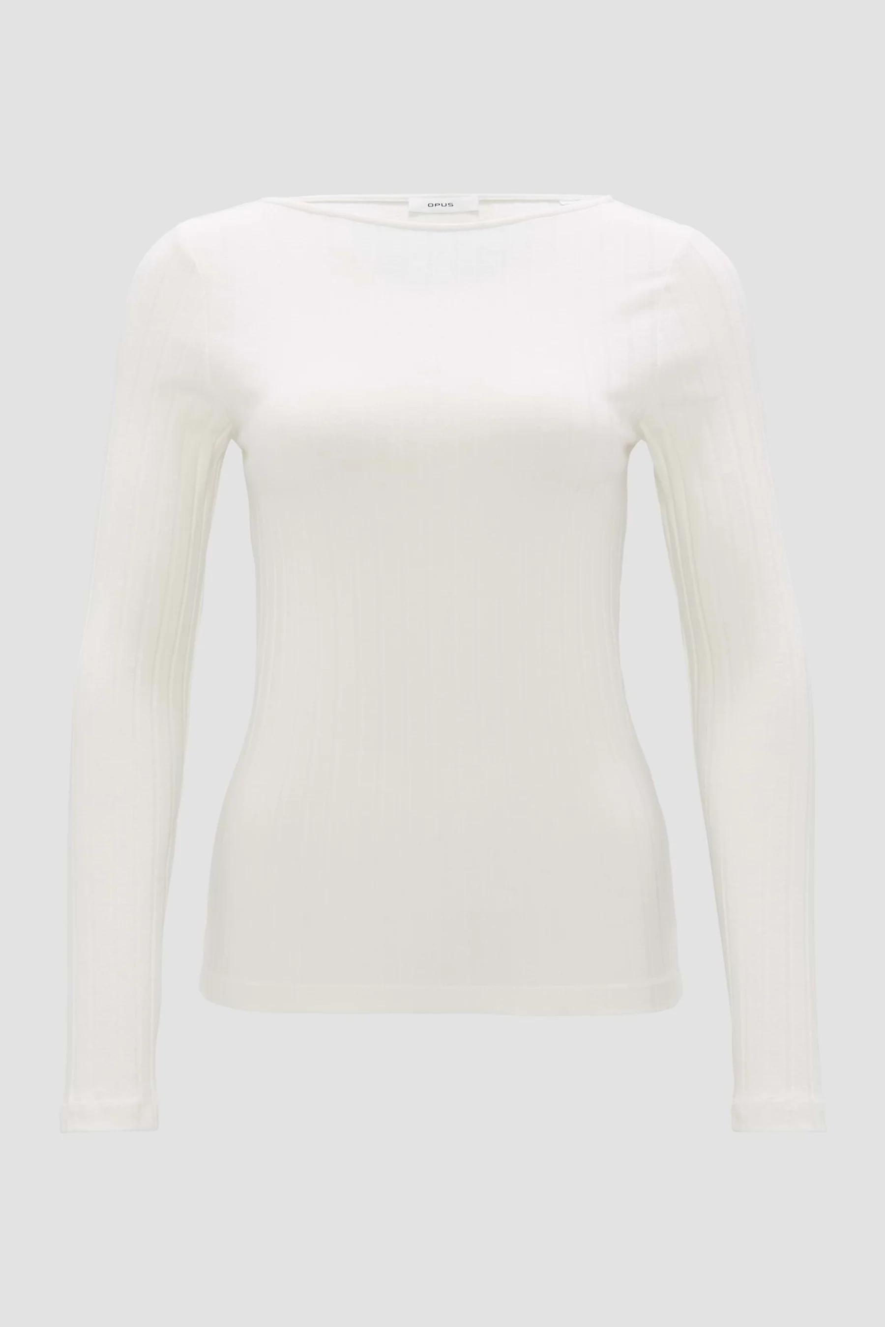 Pull met ronde hals - wit - Image 6
