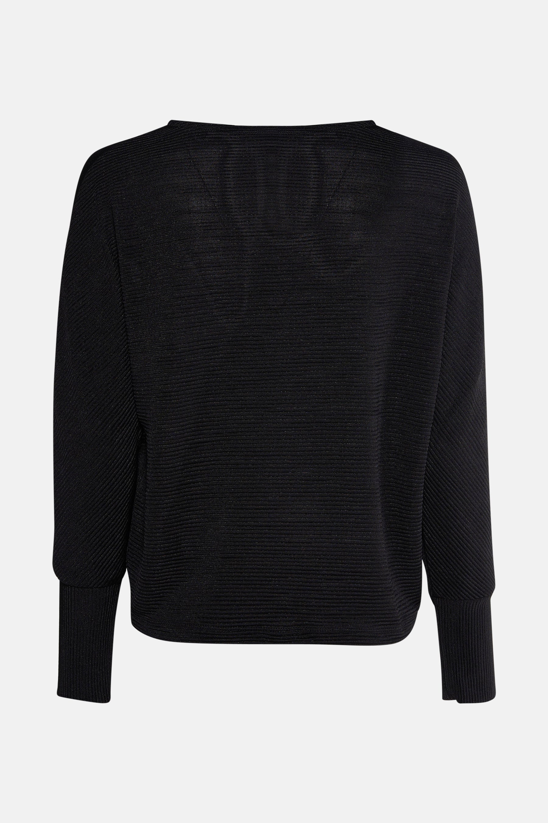 Pull met ronde hals - zwart - Image 3