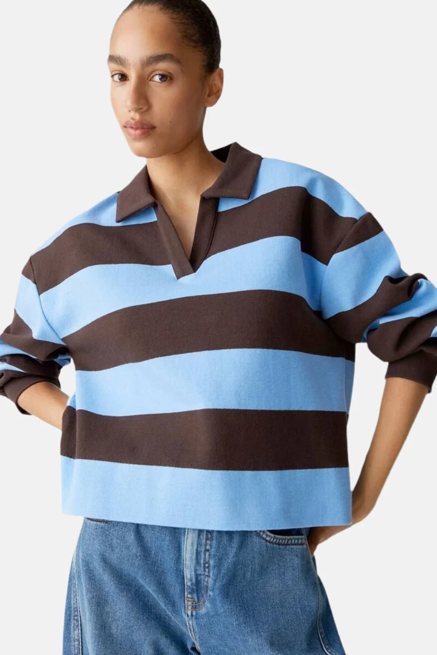 Pull met V-hals - Multicolor - Image 2