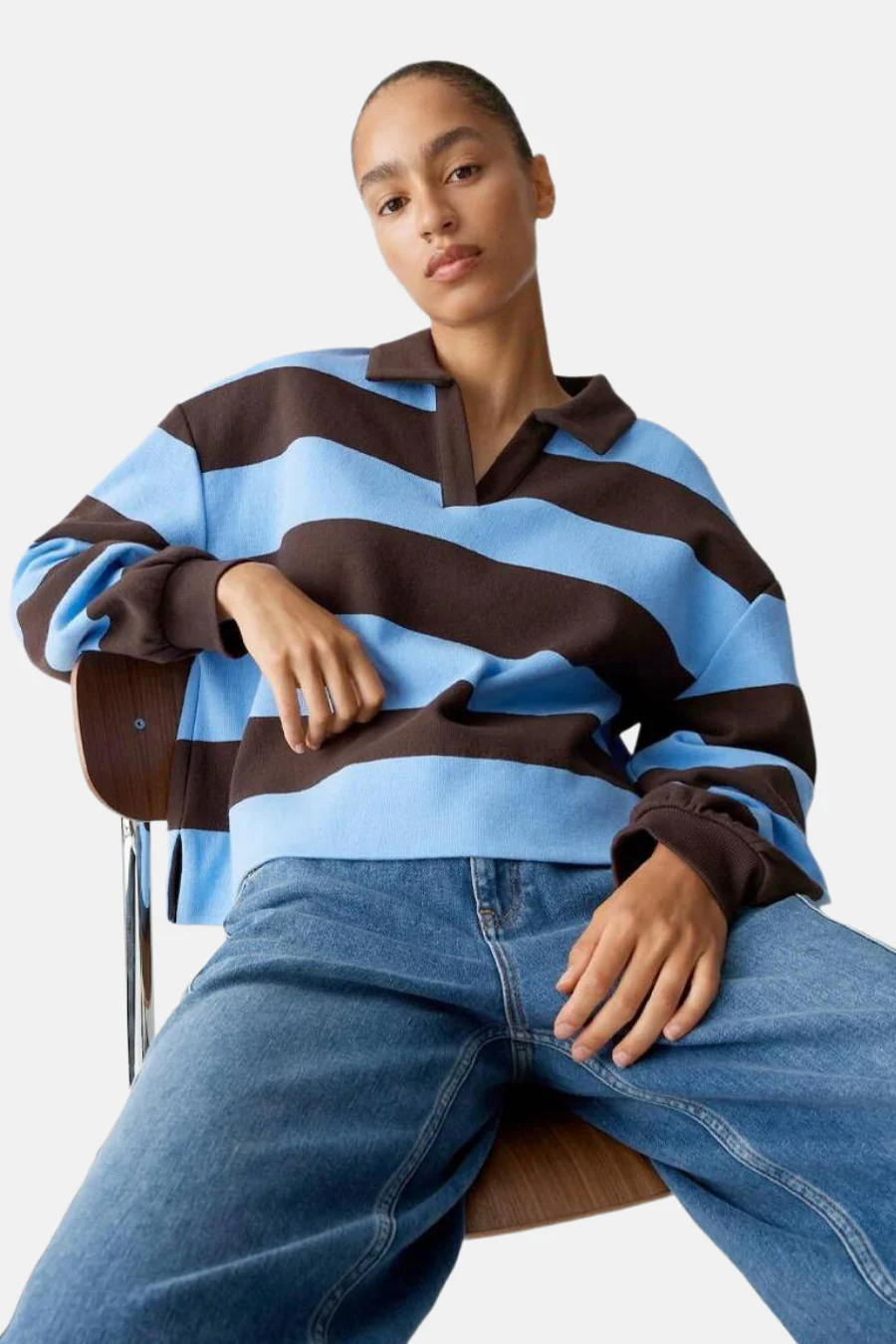Pull met V-hals - Multicolor - Image 4