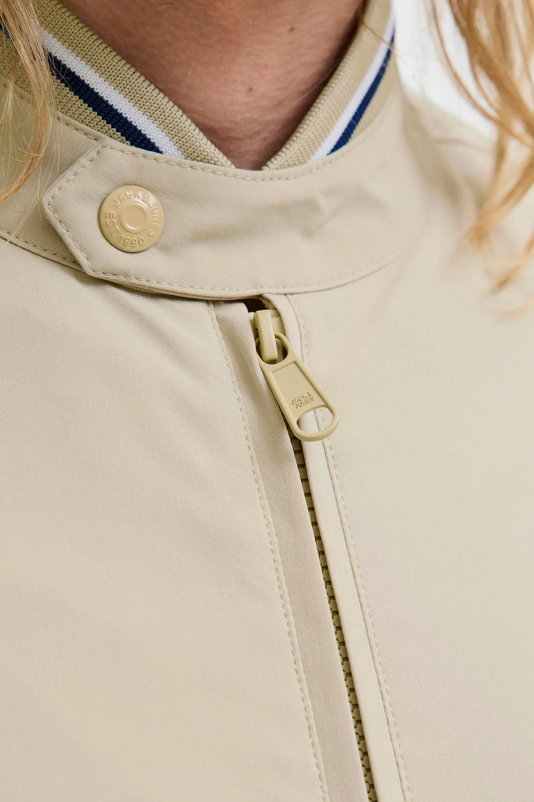 Korte jas - beige - Image 4
