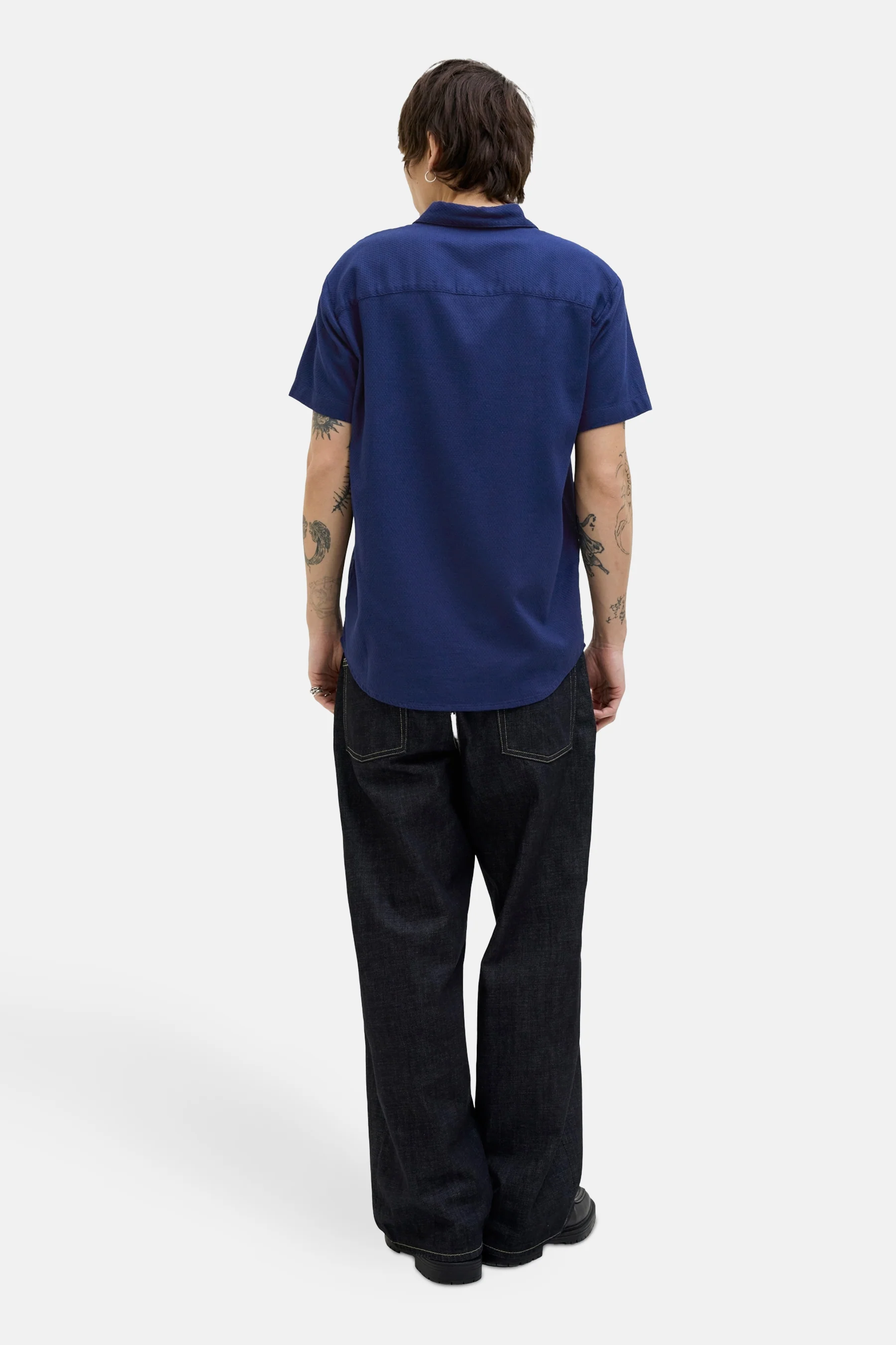Hemd met korte mouwen - blauw - Image 3