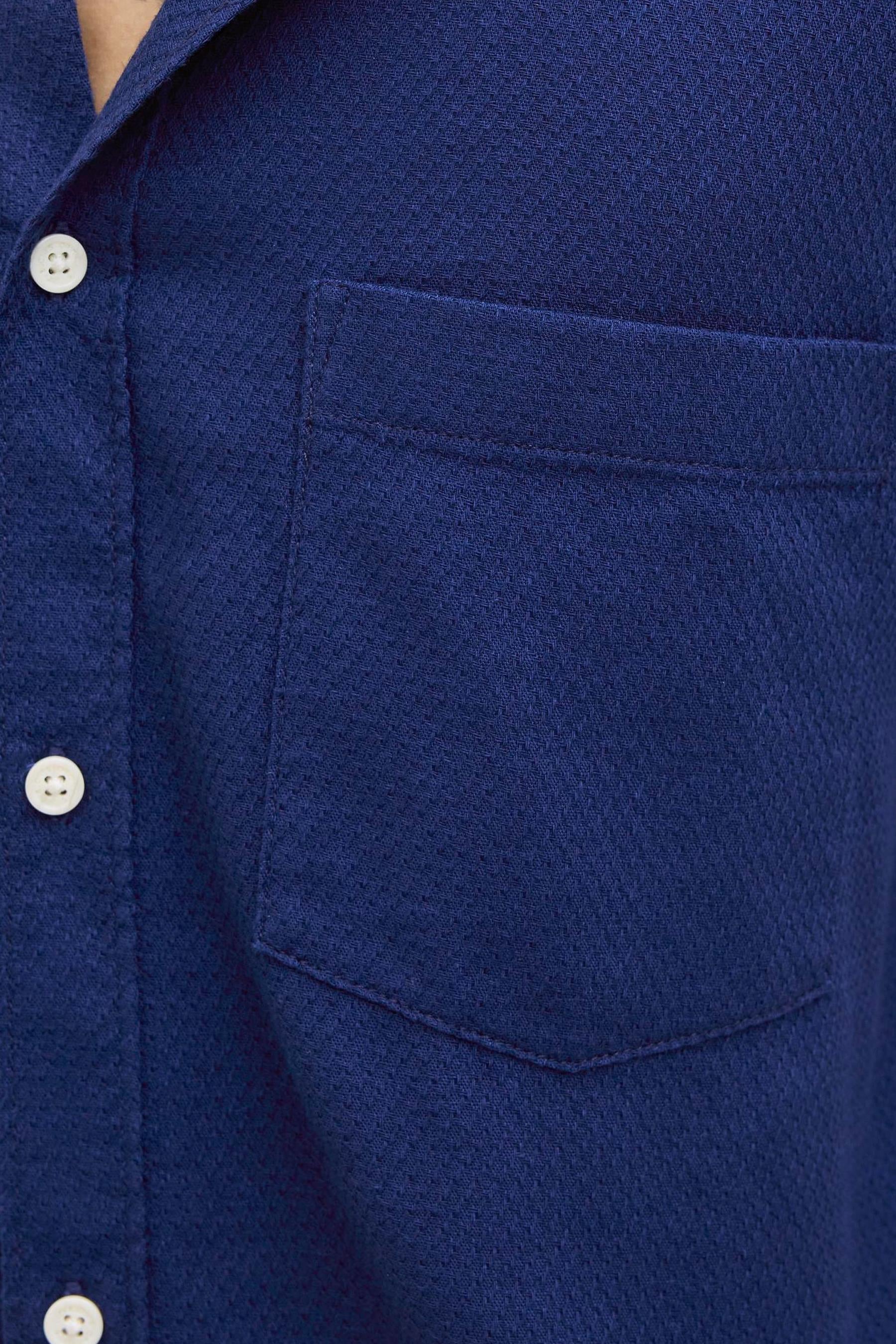 Hemd met korte mouwen - blauw - Image 4