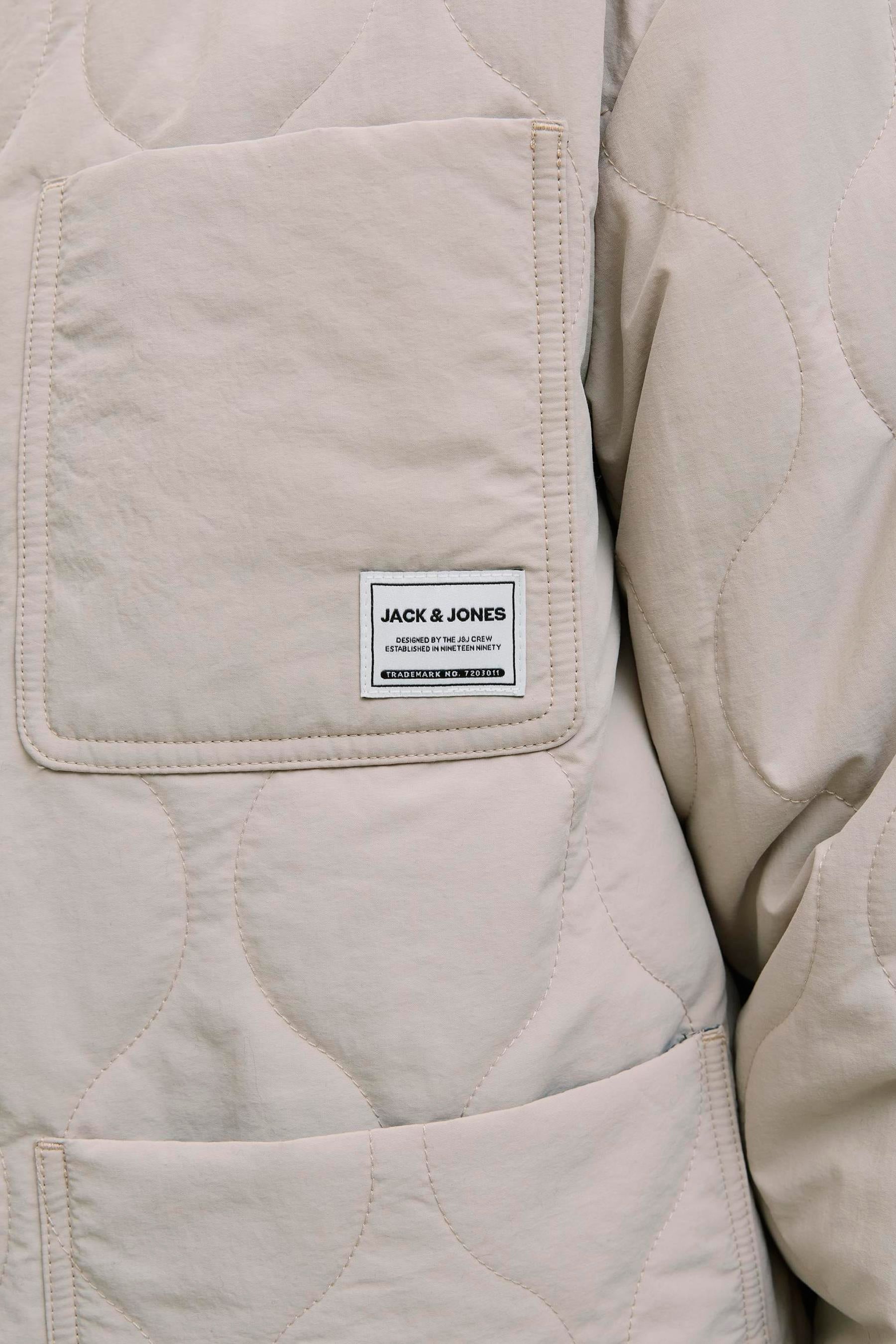 Korte jas - beige - Image 5