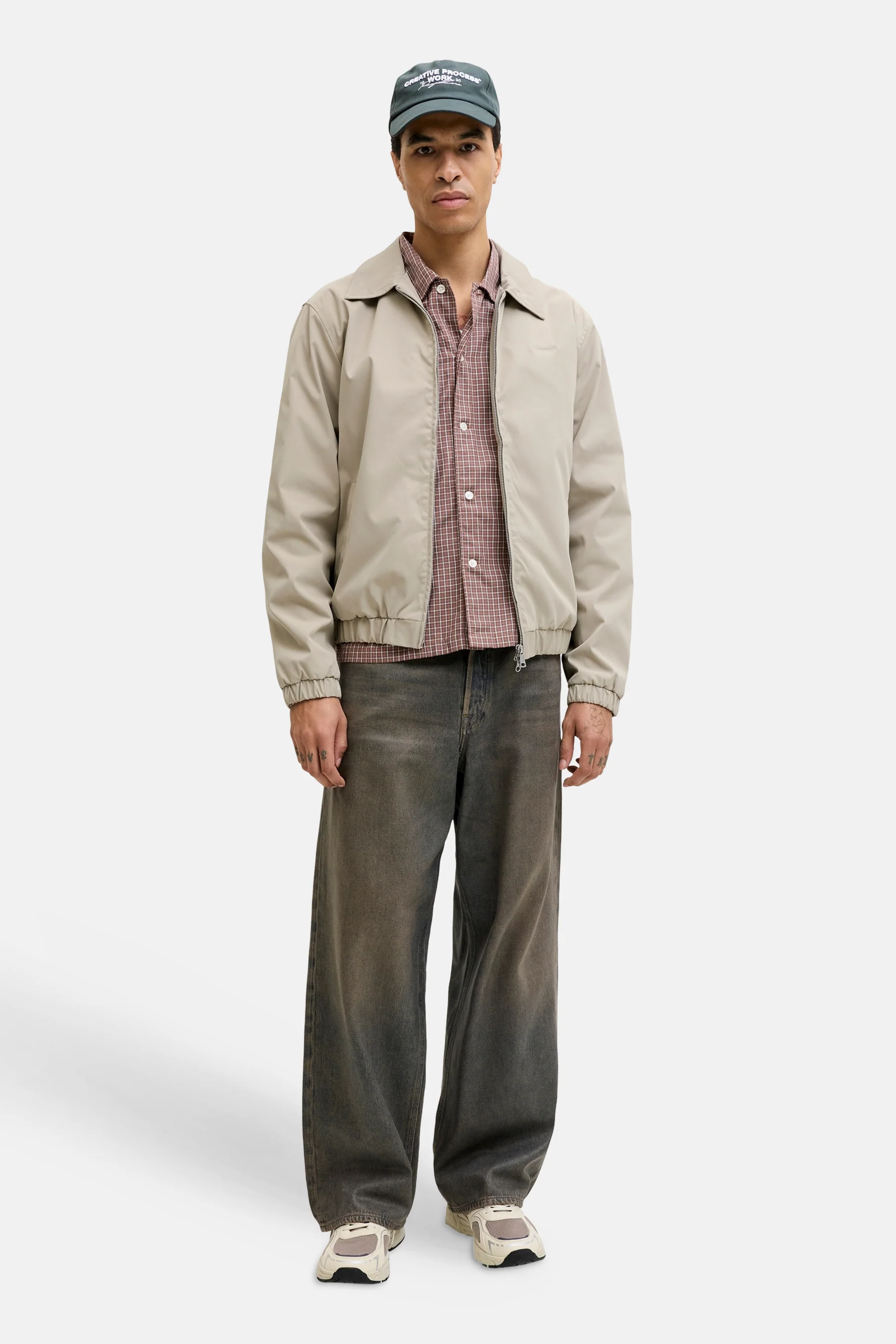 Korte jas - beige - Image 2