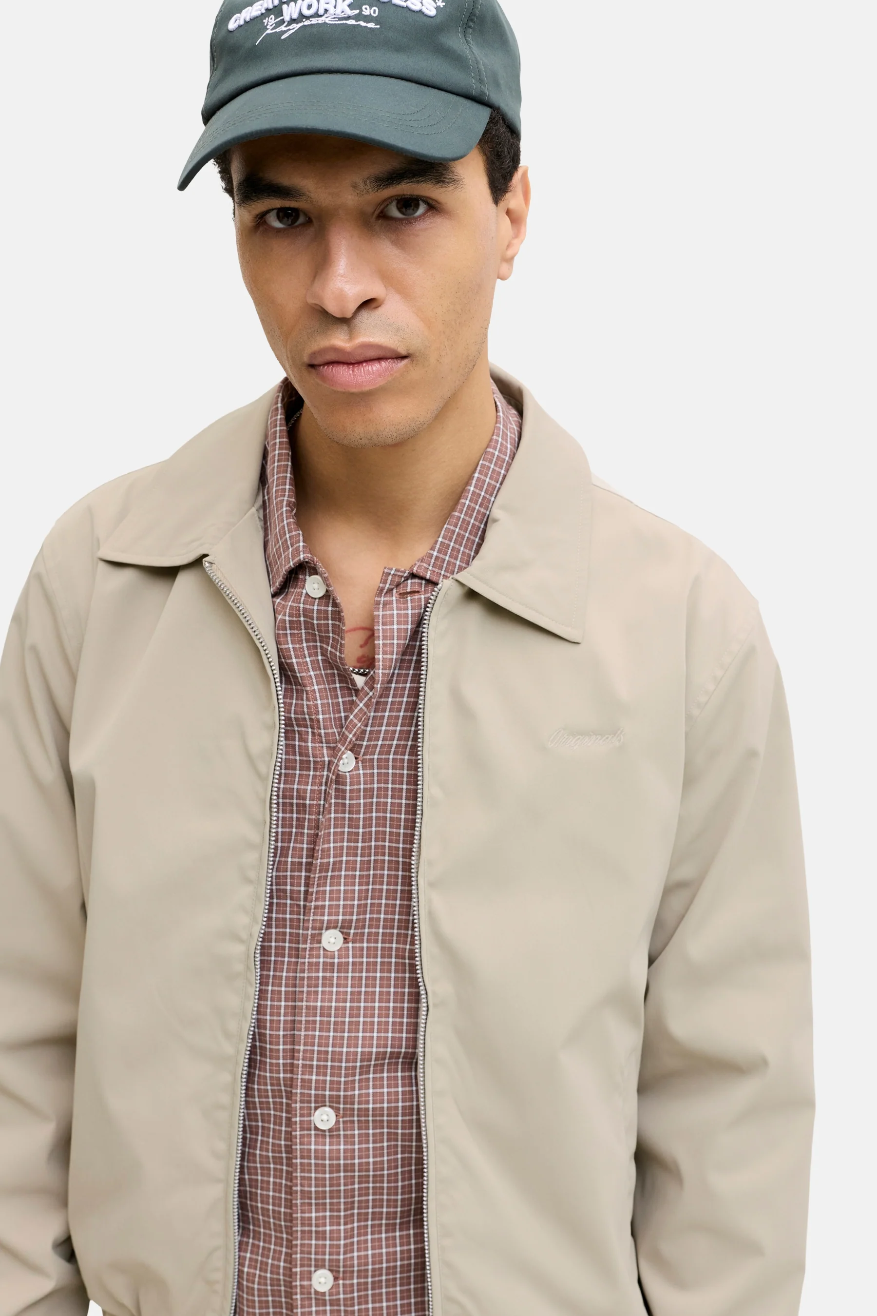 Korte jas - beige - Image 3
