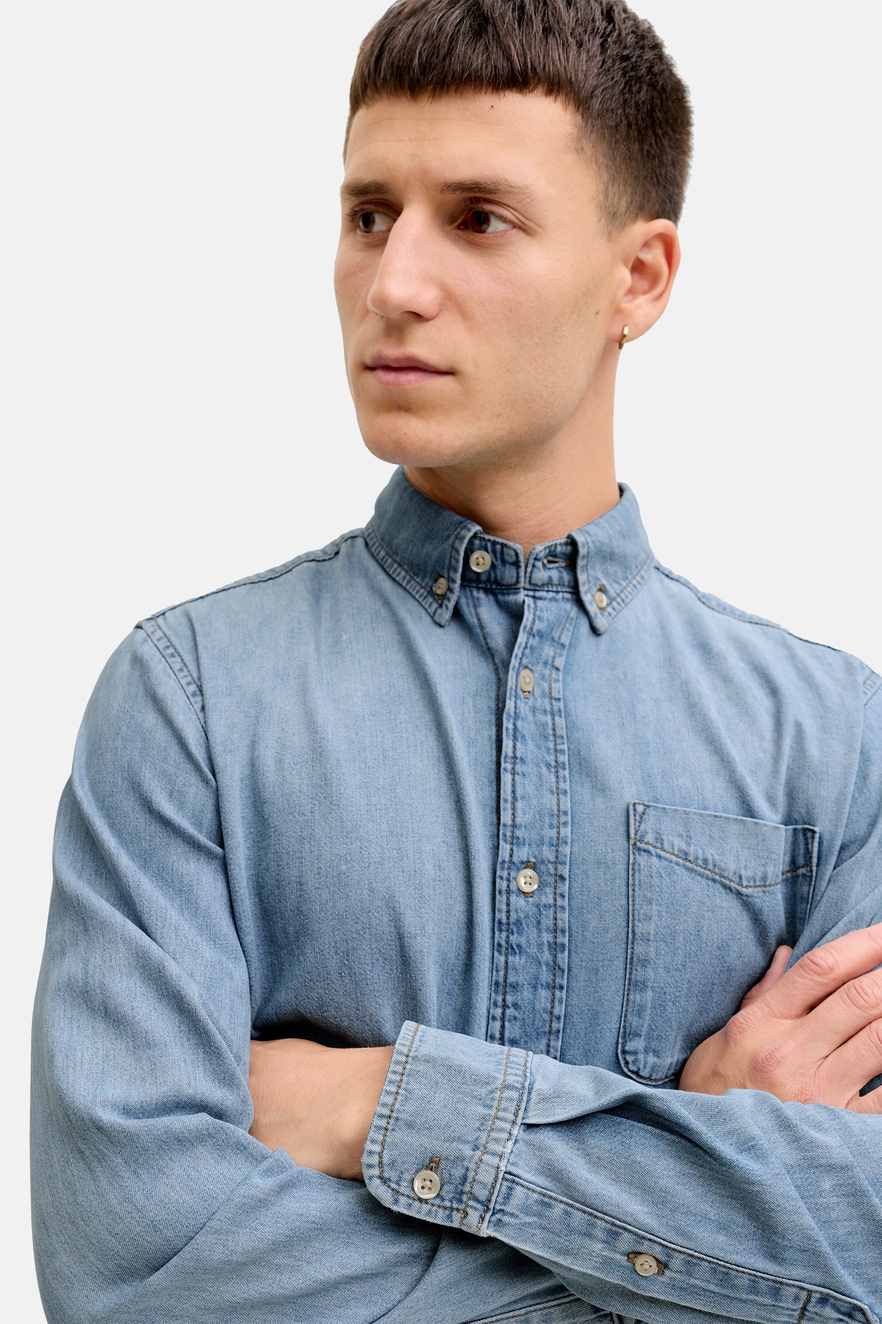 Jeanshemd - light blue denim - Image 5