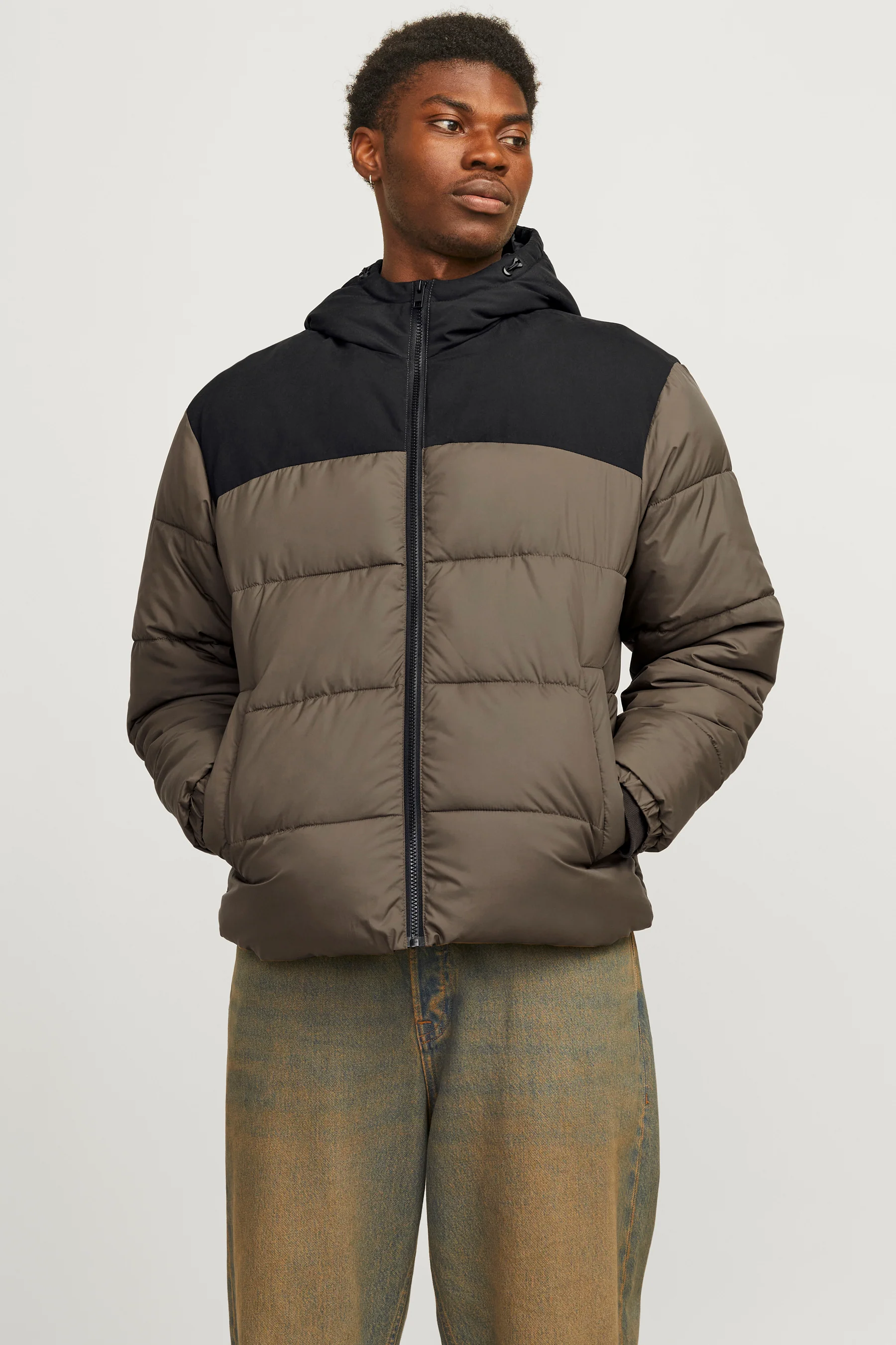 Korte jas - bruin