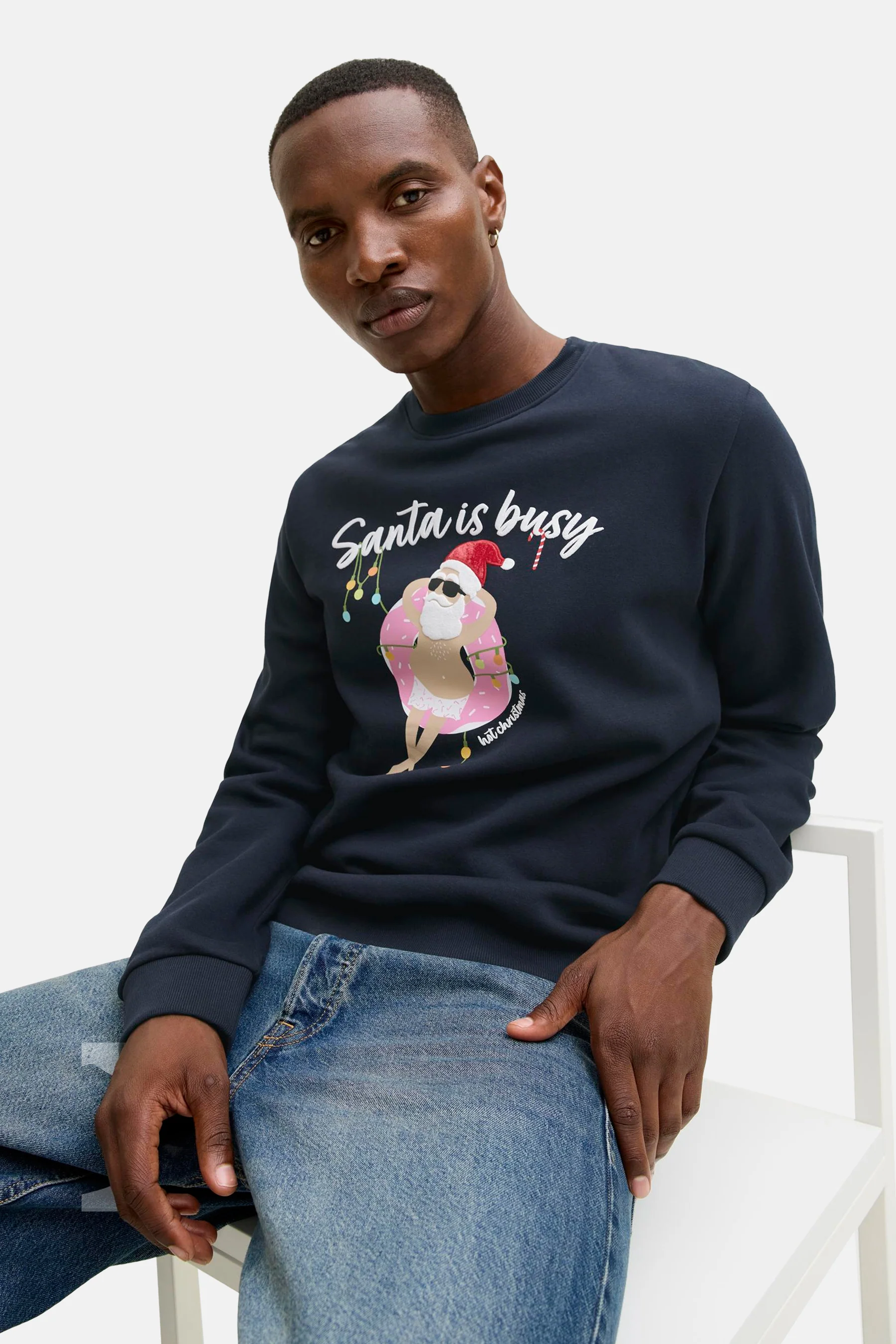 Sweater - blauw - Image 6