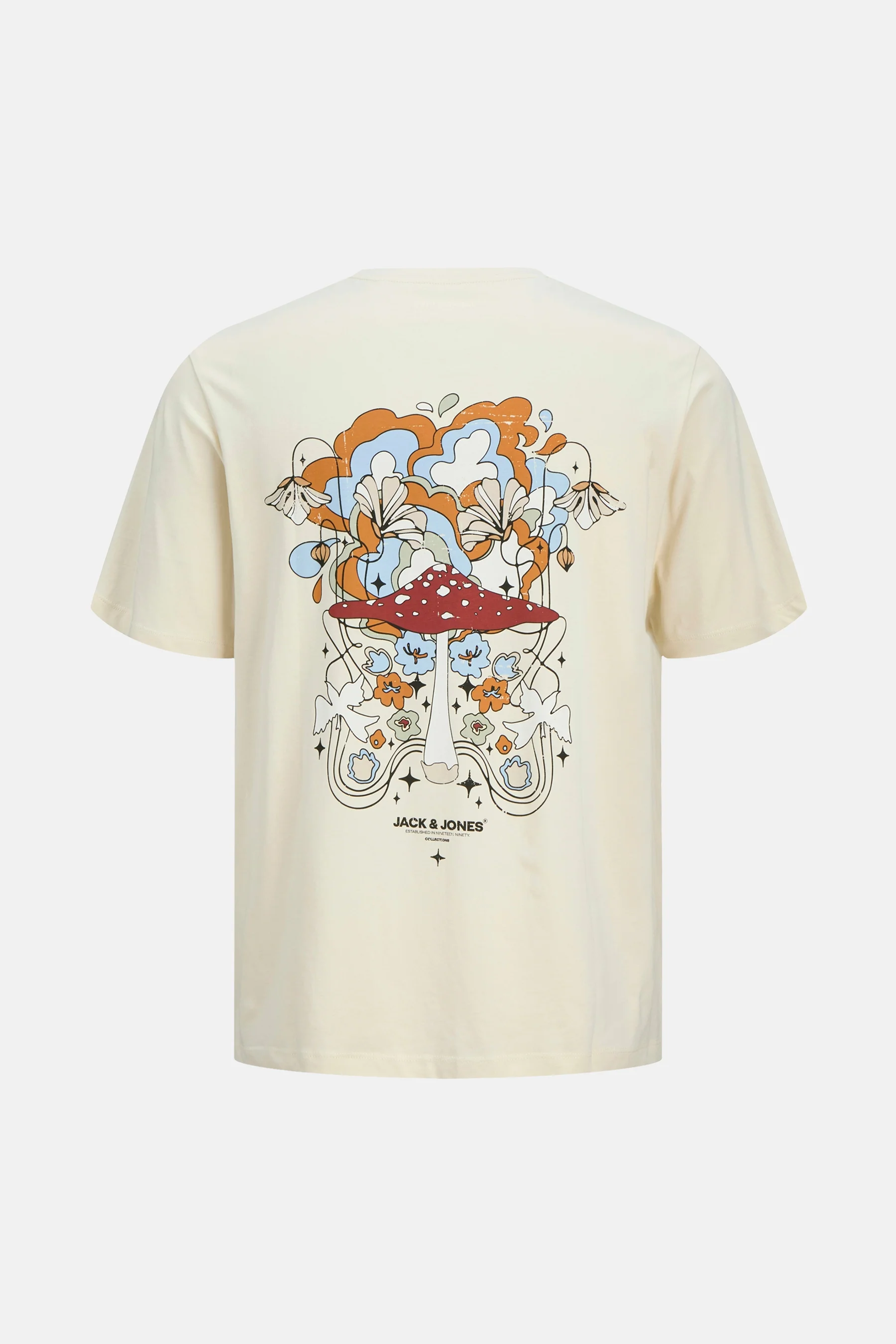 T-shirt met korte mouwen - beige - Image 4