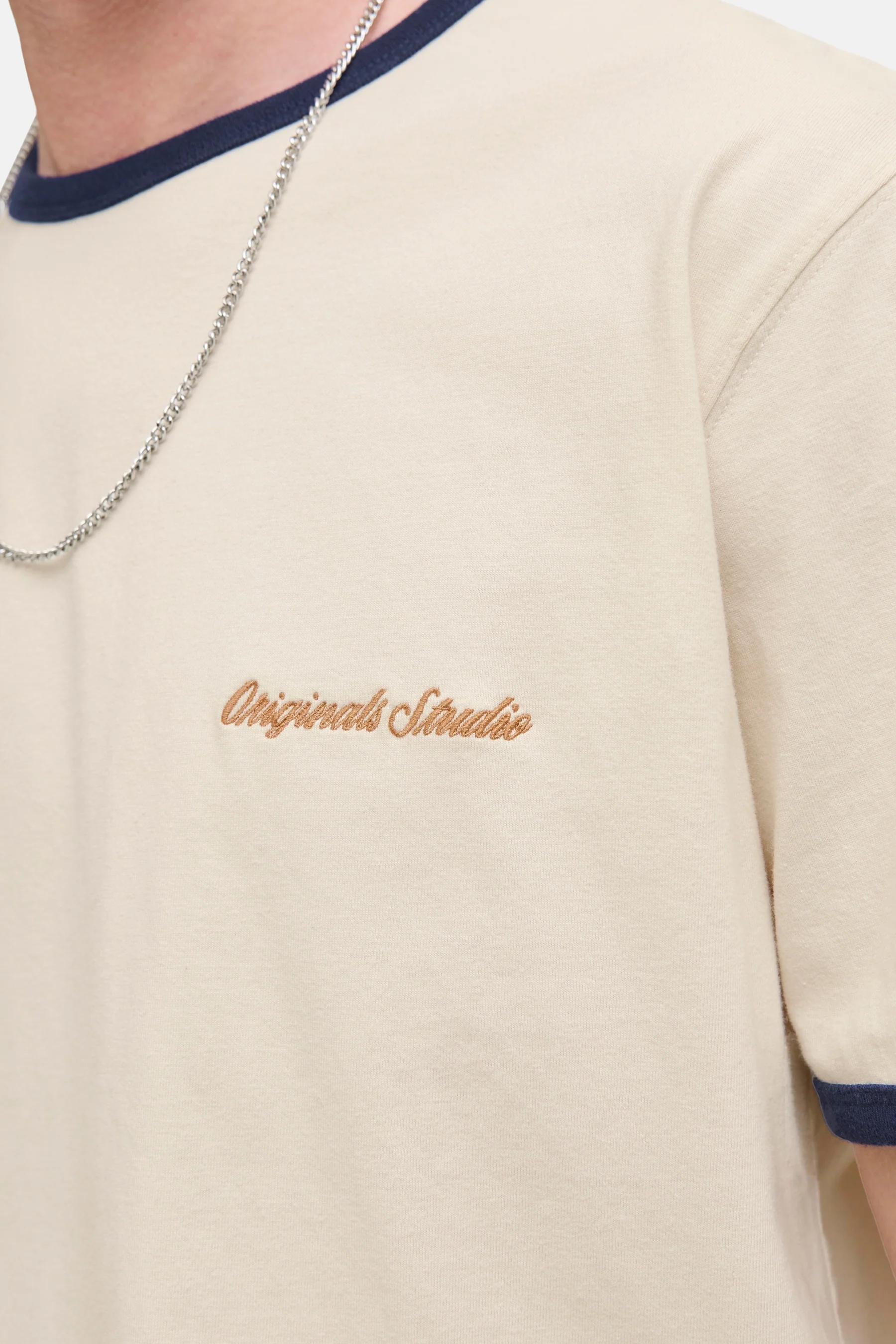 T-shirt met korte mouwen - beige - Image 5