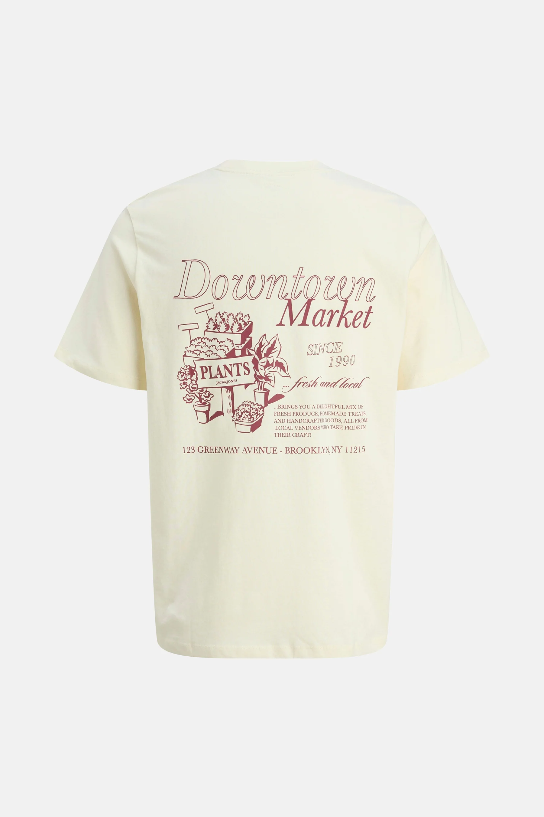T-shirt met korte mouwen - beige - Image 2