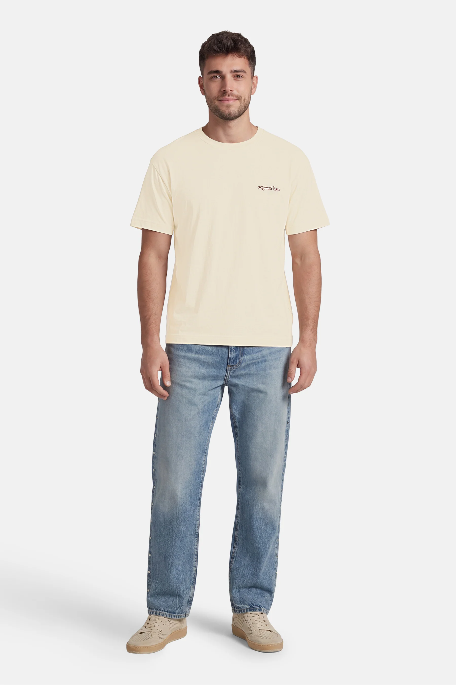 T-shirt - beige - Image 2