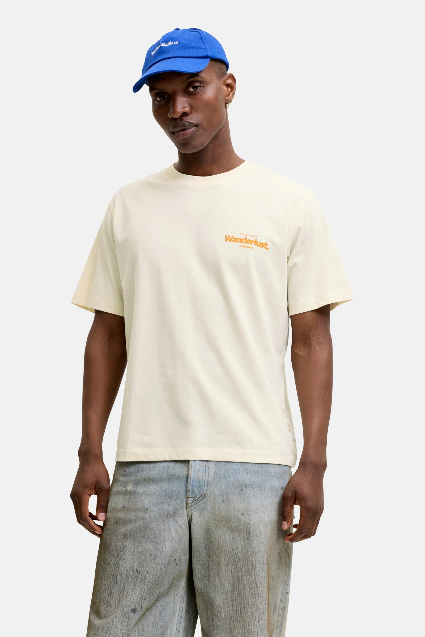 T-shirt met korte mouwen - beige