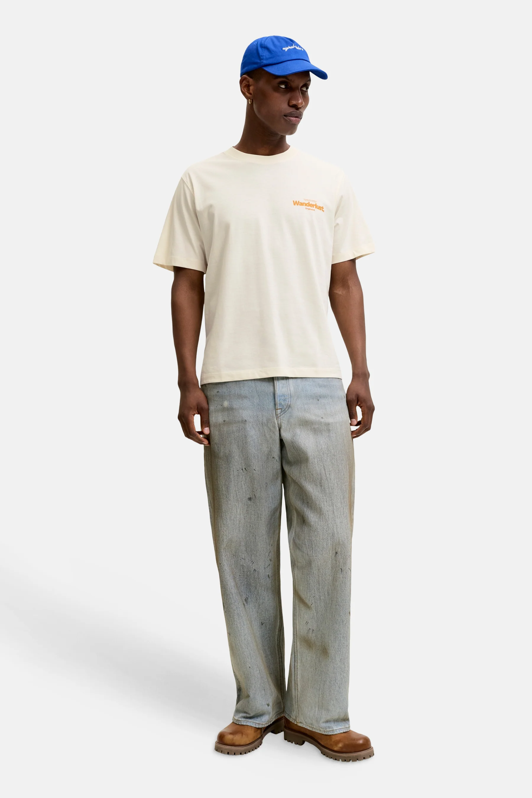 T-shirt met korte mouwen - beige - Image 2