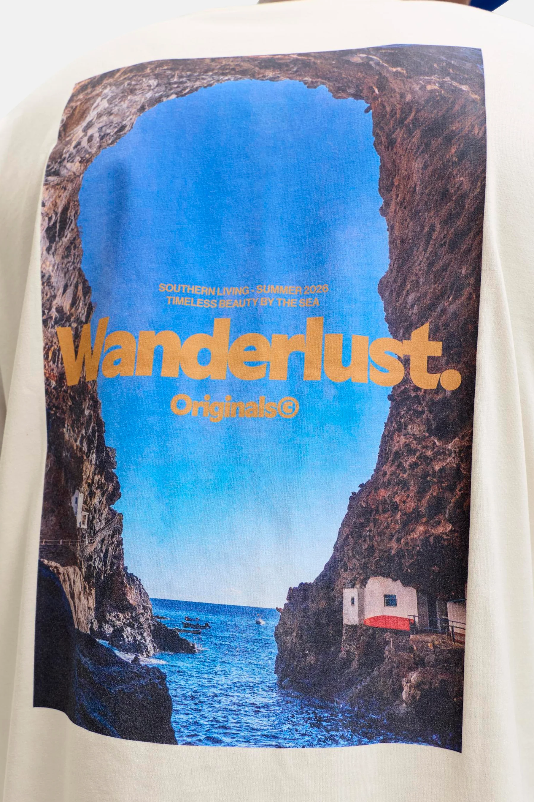 T-shirt met korte mouwen - beige - Image 4