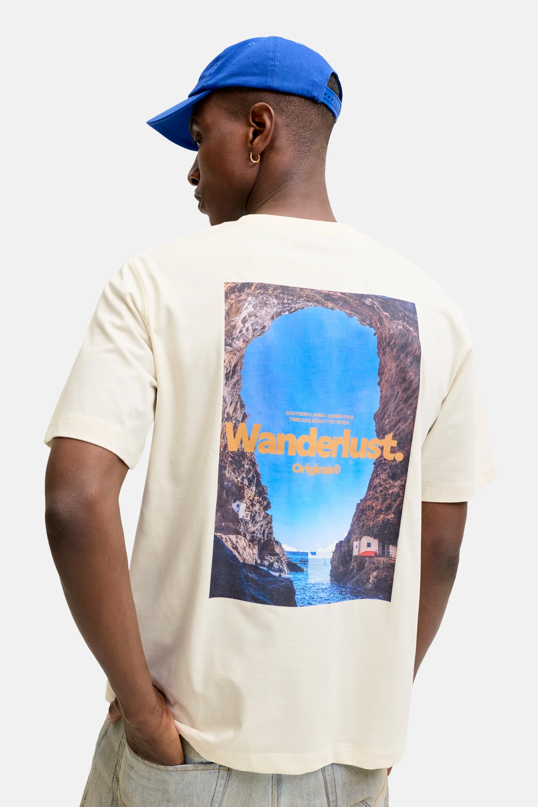 T-shirt met korte mouwen - beige - Image 6