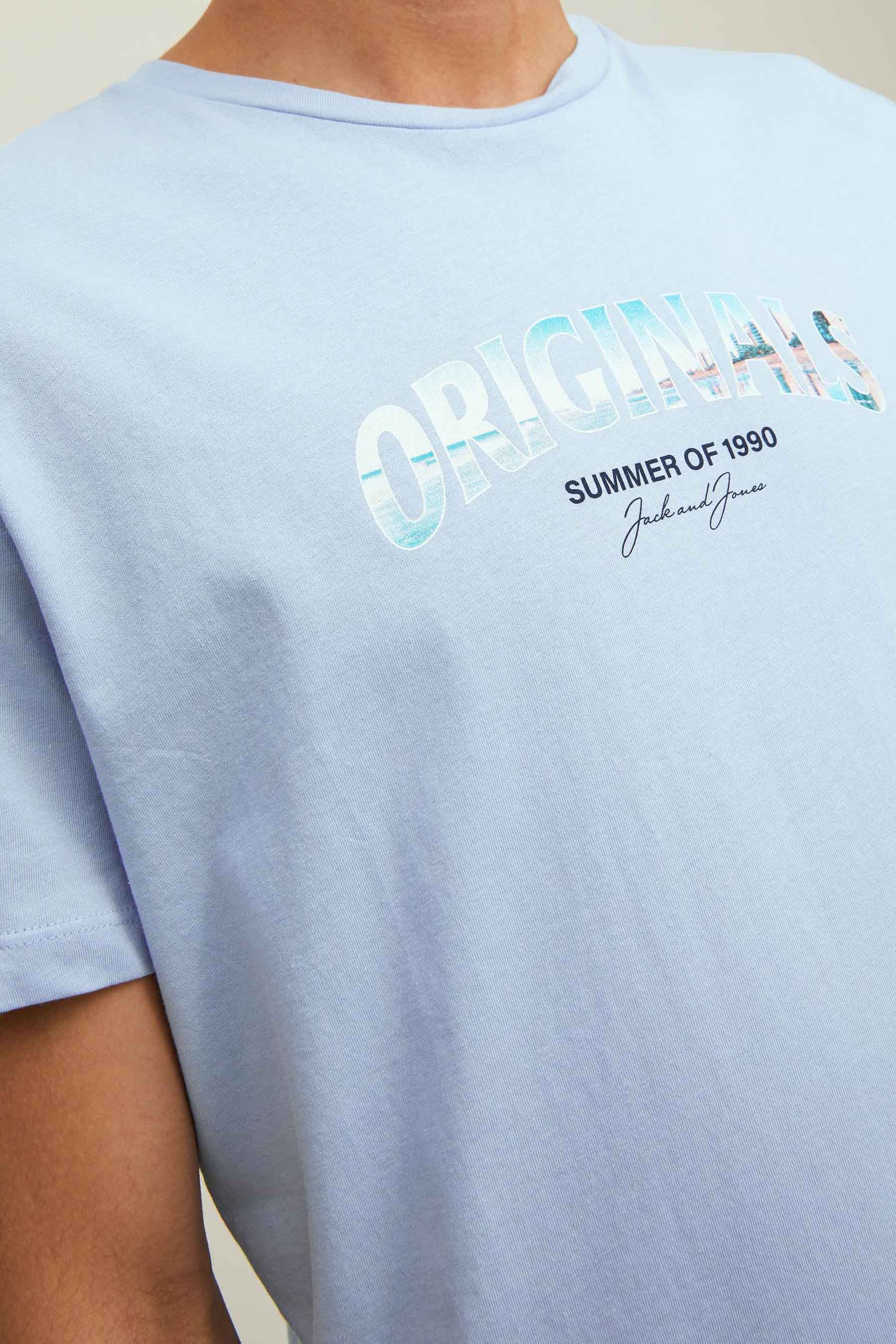 T-shirt - blauw - Image 4