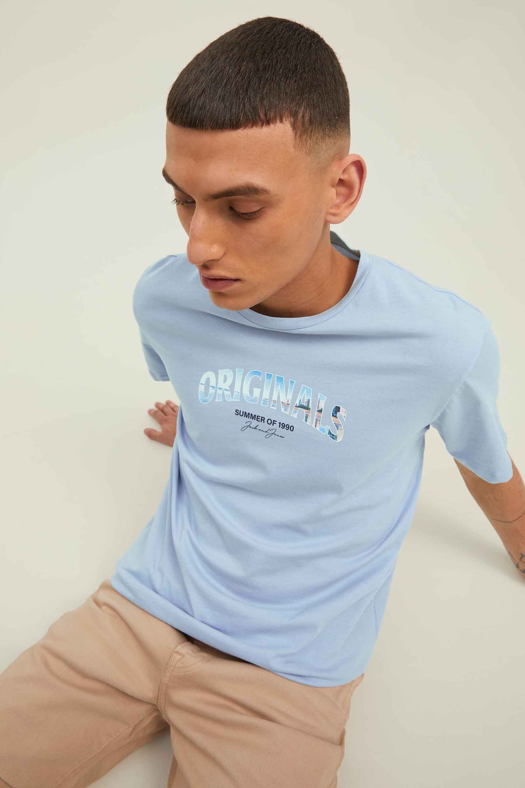 T-shirt - blauw - Image 6