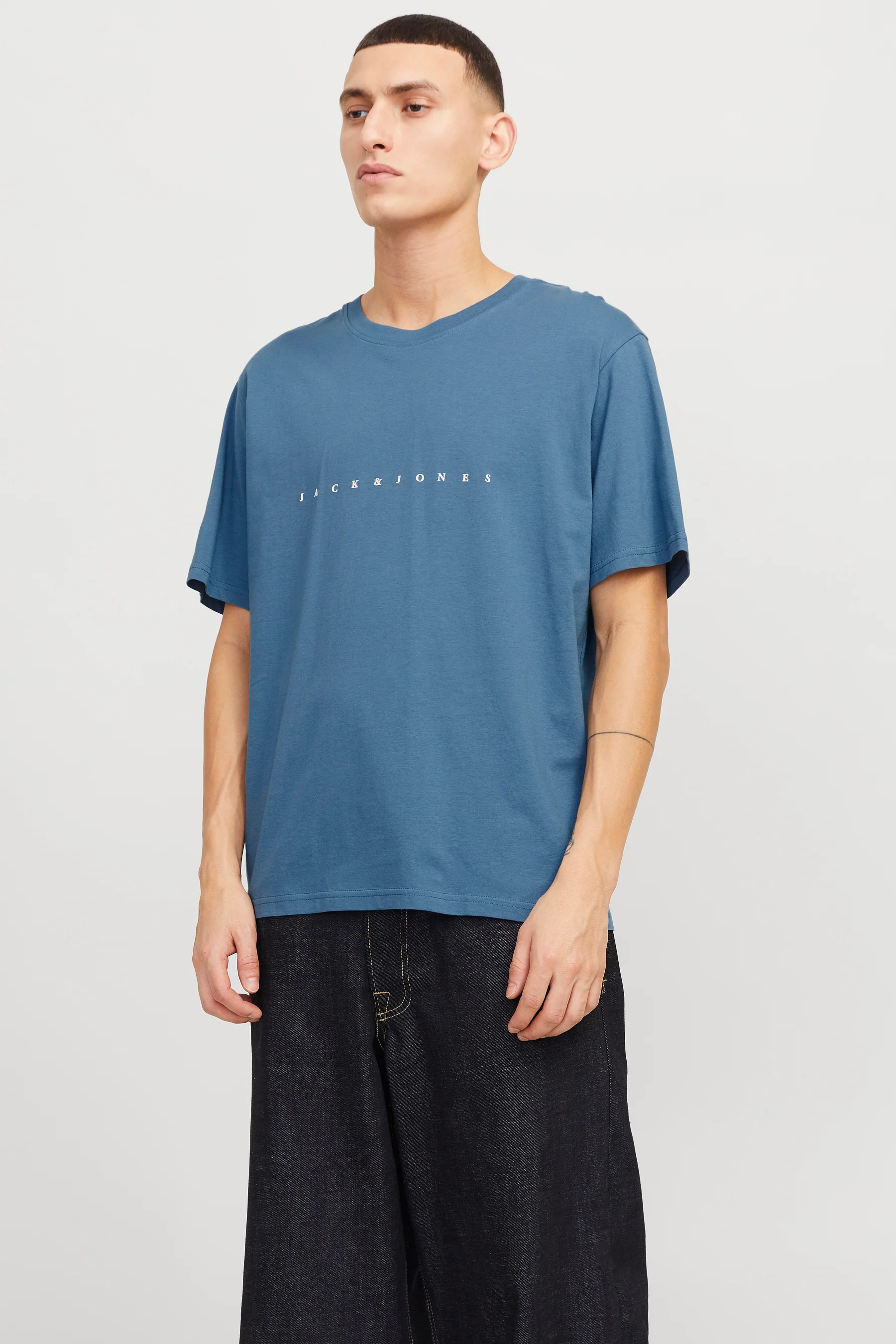 T-shirt met korte mouwen - blauw