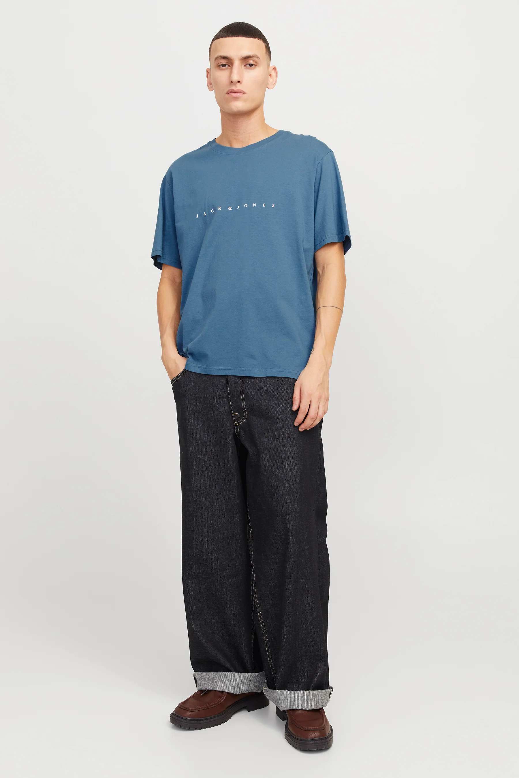 T-shirt met korte mouwen - blauw - Image 2