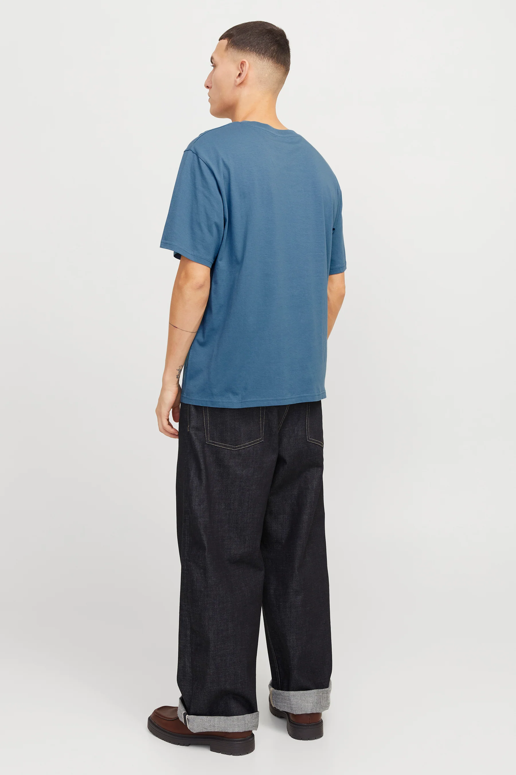 T-shirt met korte mouwen - blauw - Image 3
