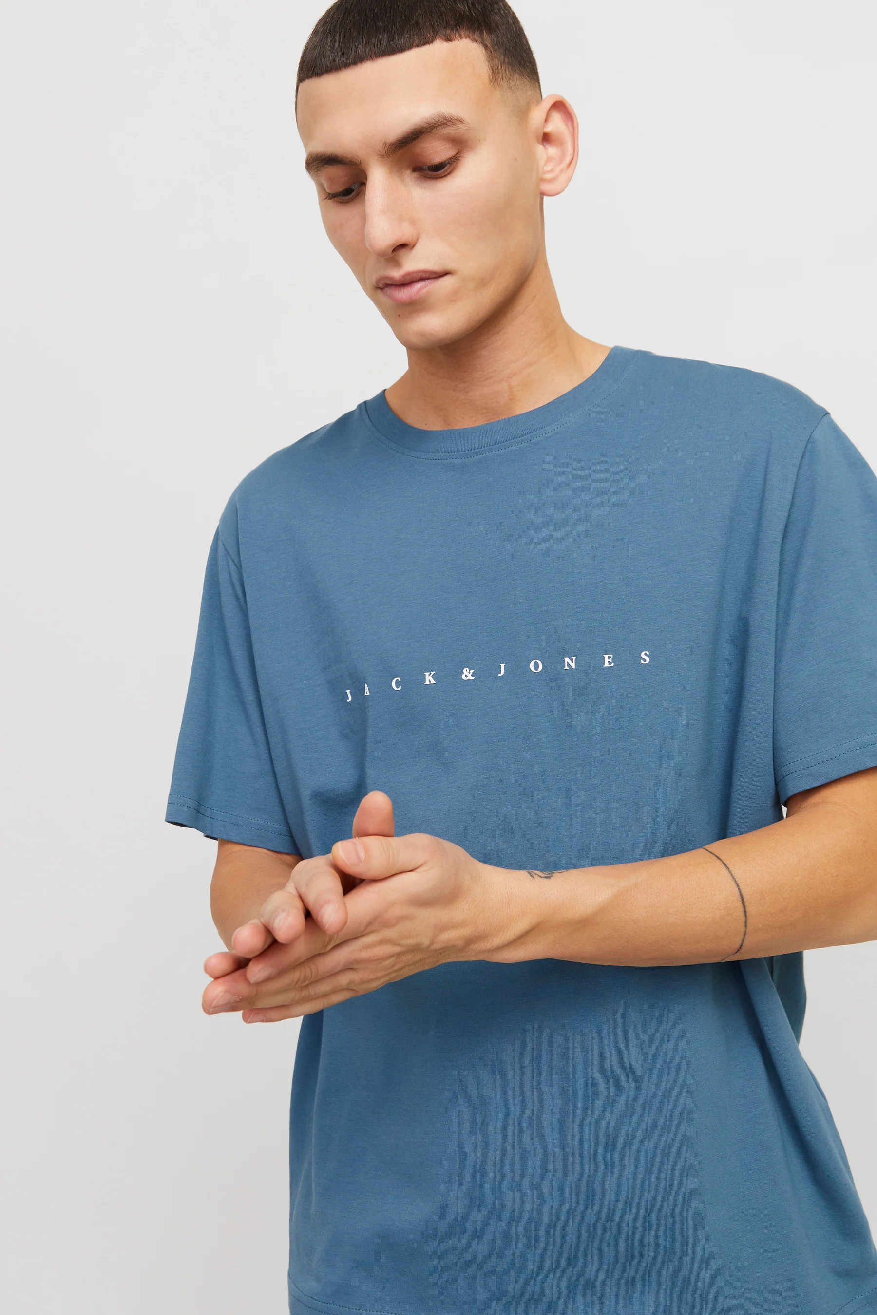 T-shirt met korte mouwen - blauw - Image 6