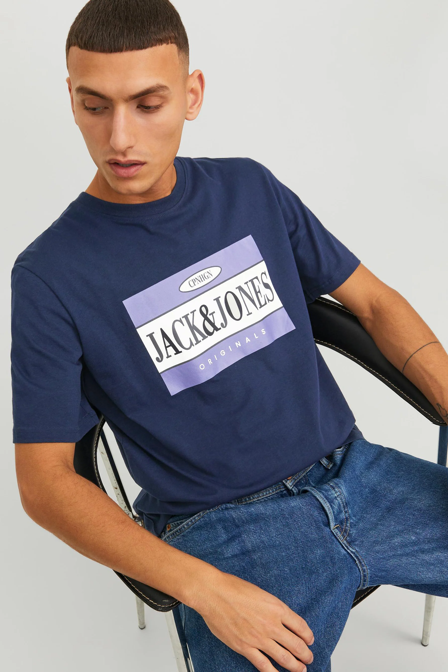 T-shirt - blauw - Image 6