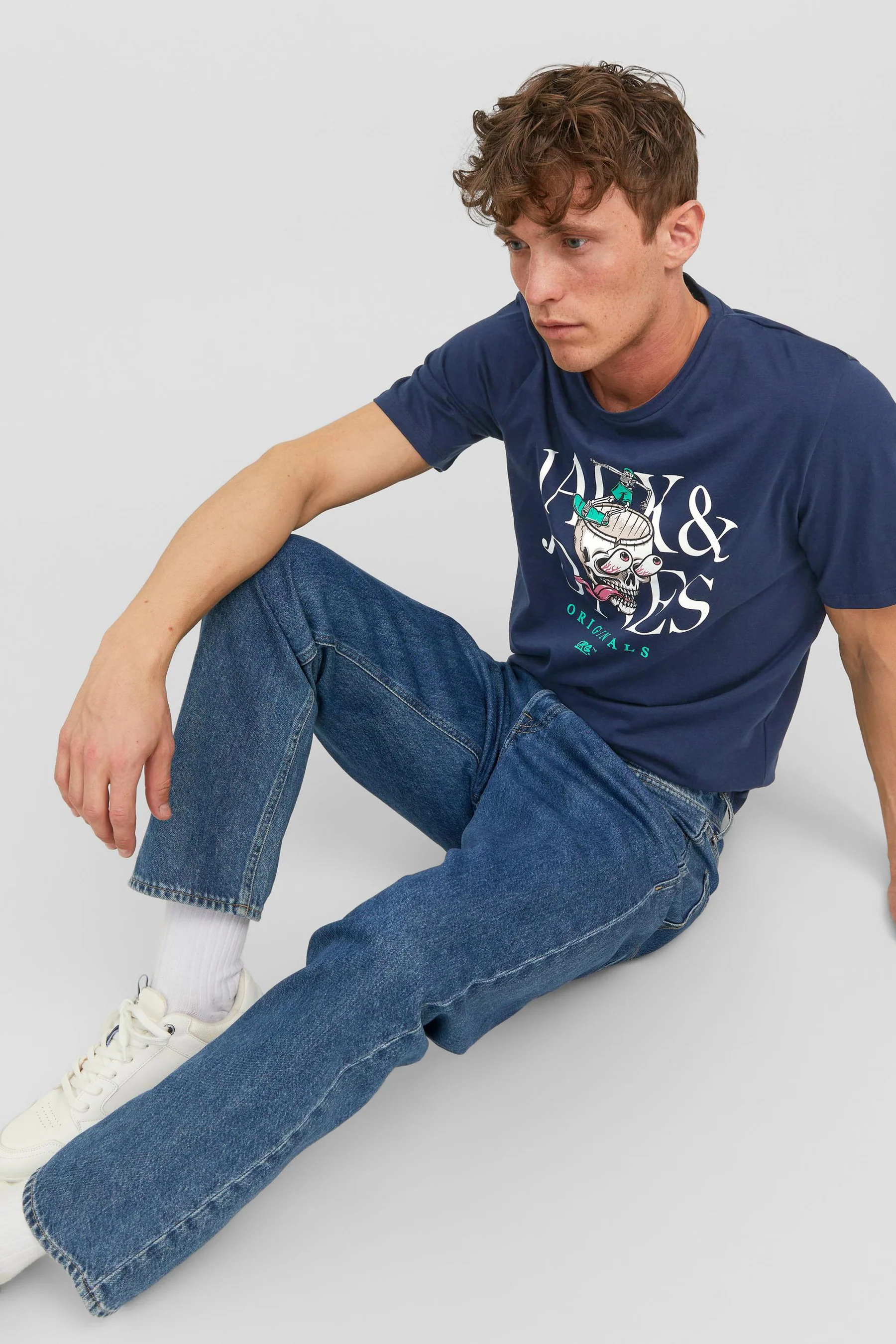 T-shirt - blauw - Image 6