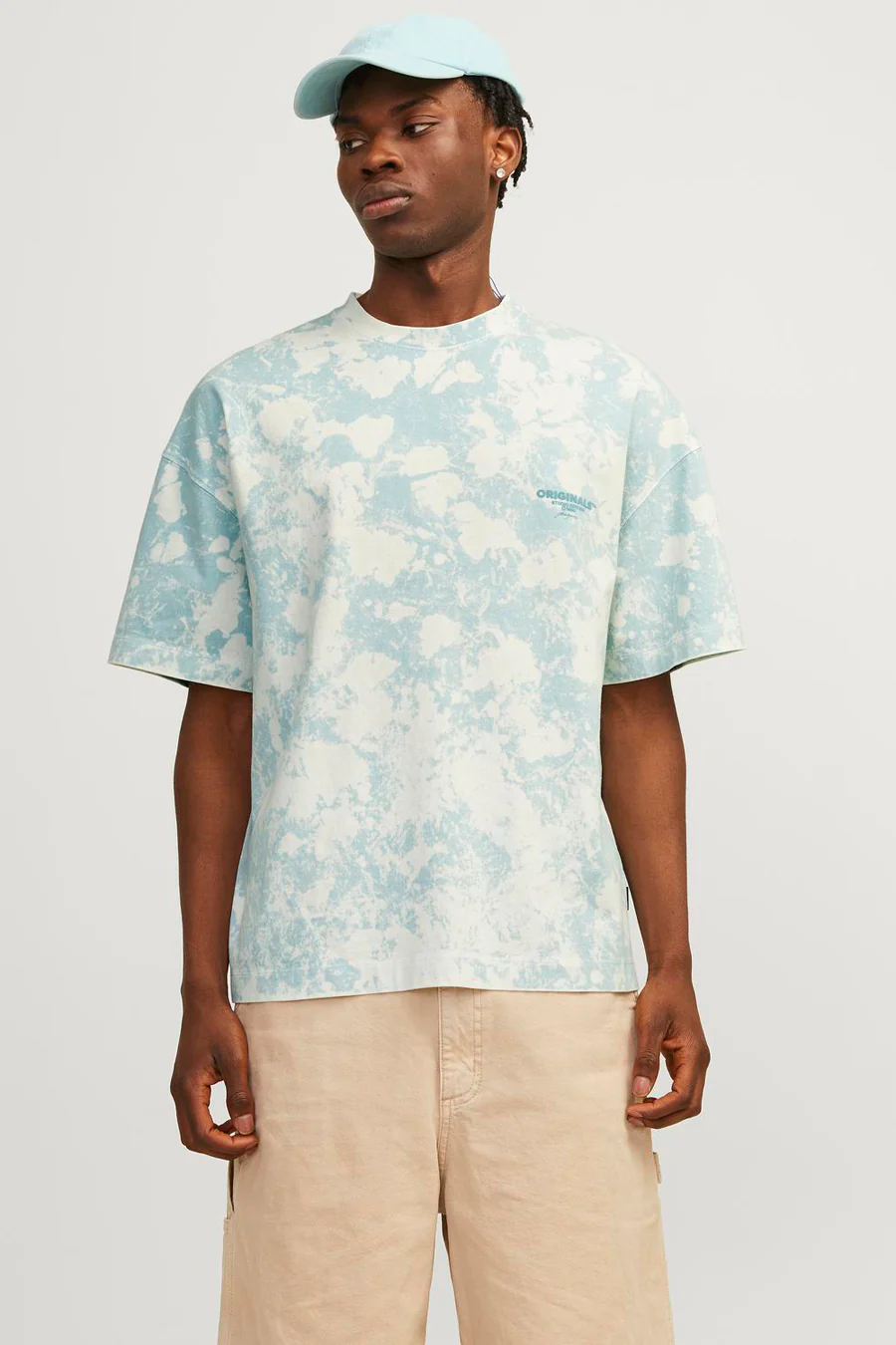 T-shirt met korte mouwen - blauw