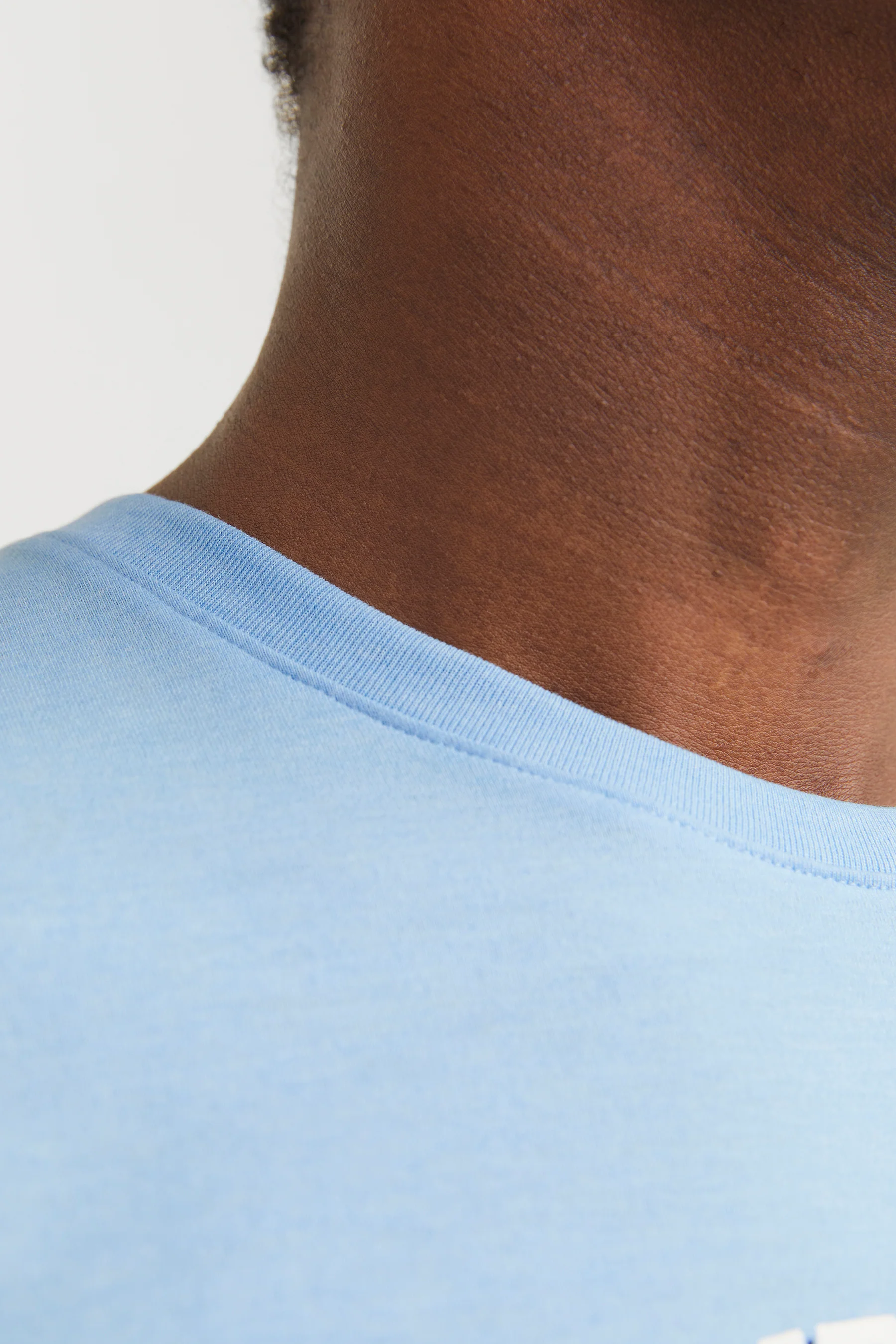 T-shirt (korte mouwen) blauw - ORIGINALS BY JACK & JONES - Image 5