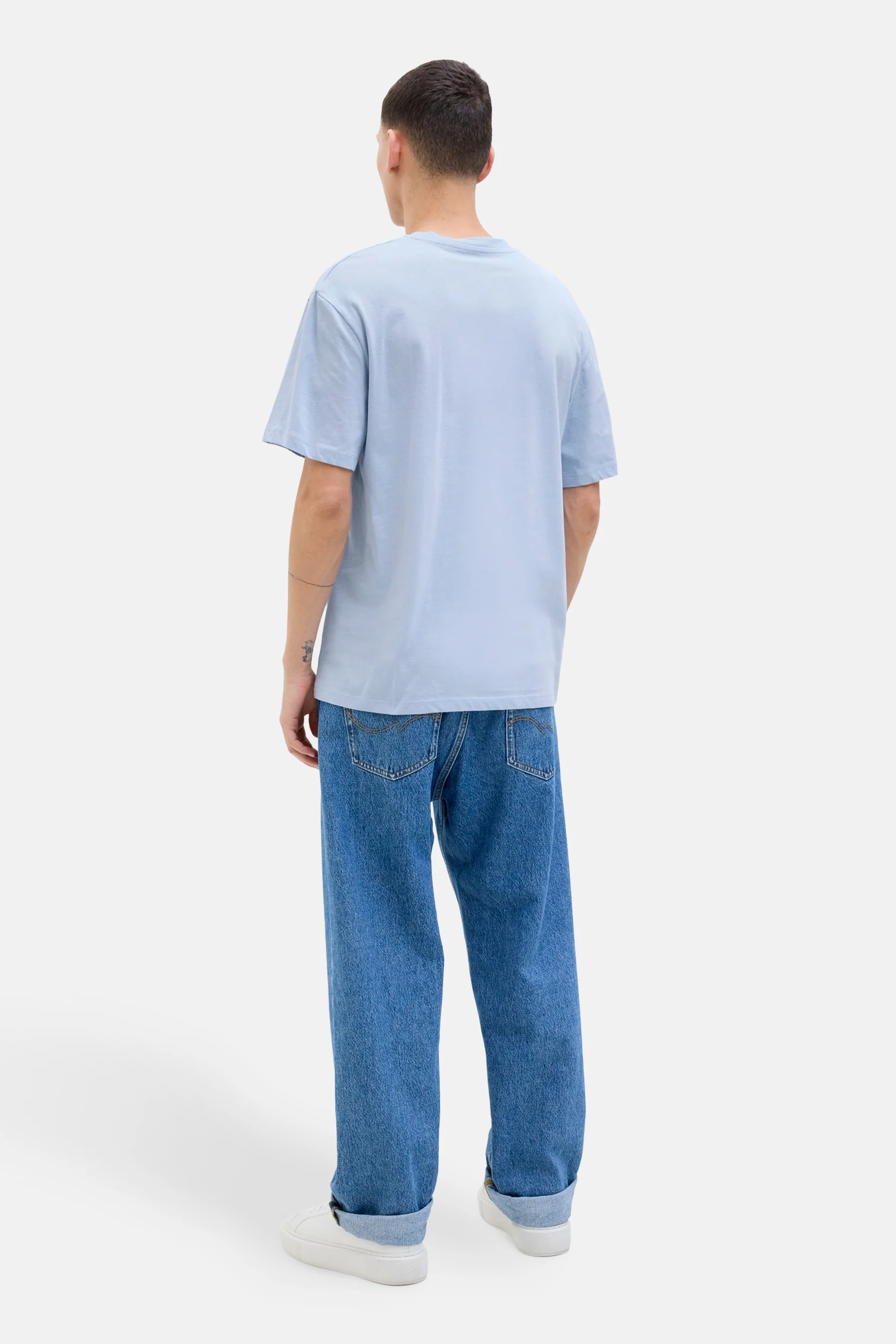 T-shirt met korte mouwen - blauw - Image 3