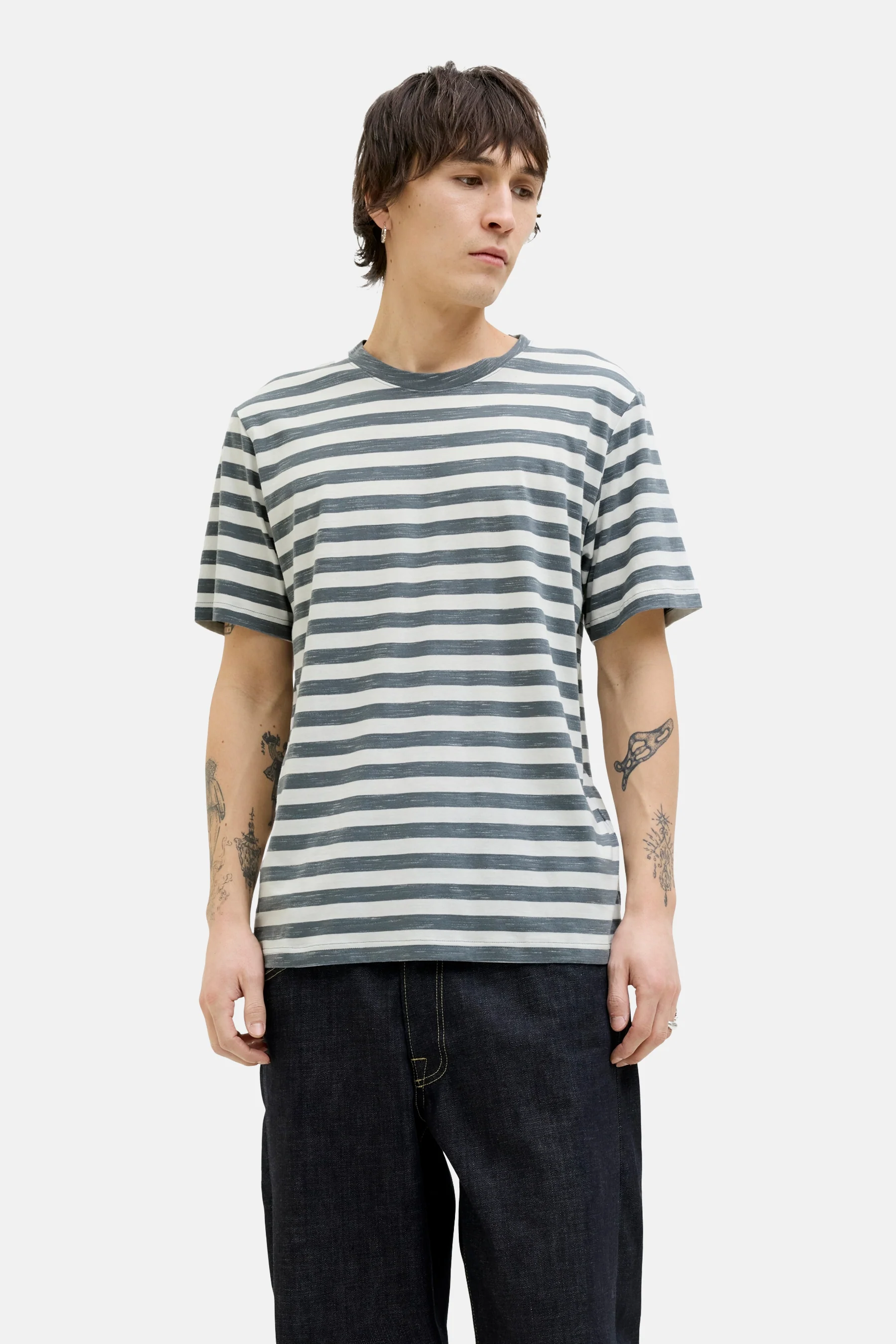 T-shirt met korte mouwen - Grijs - Image 9