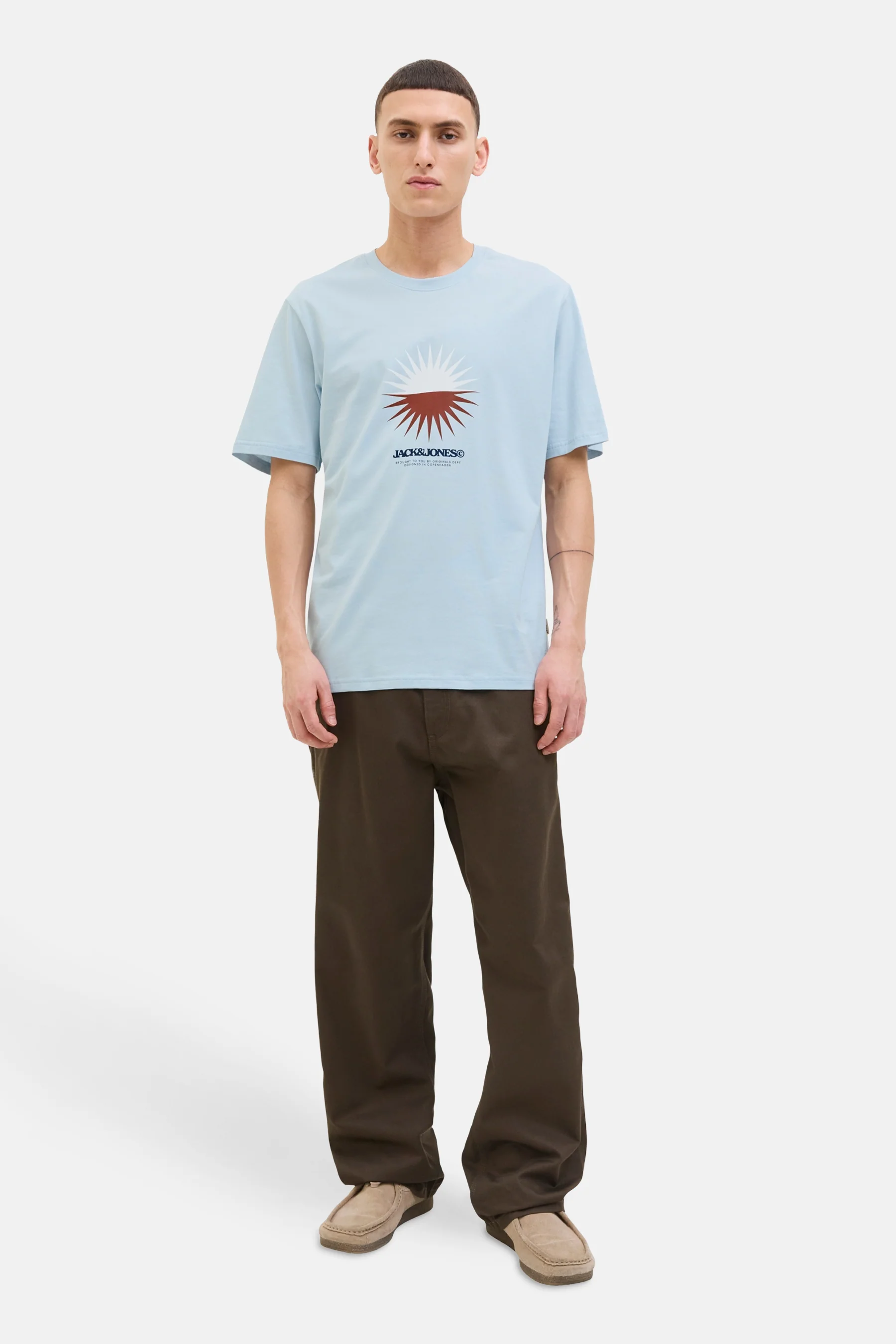 T-shirt met korte mouwen - blauw - Image 2