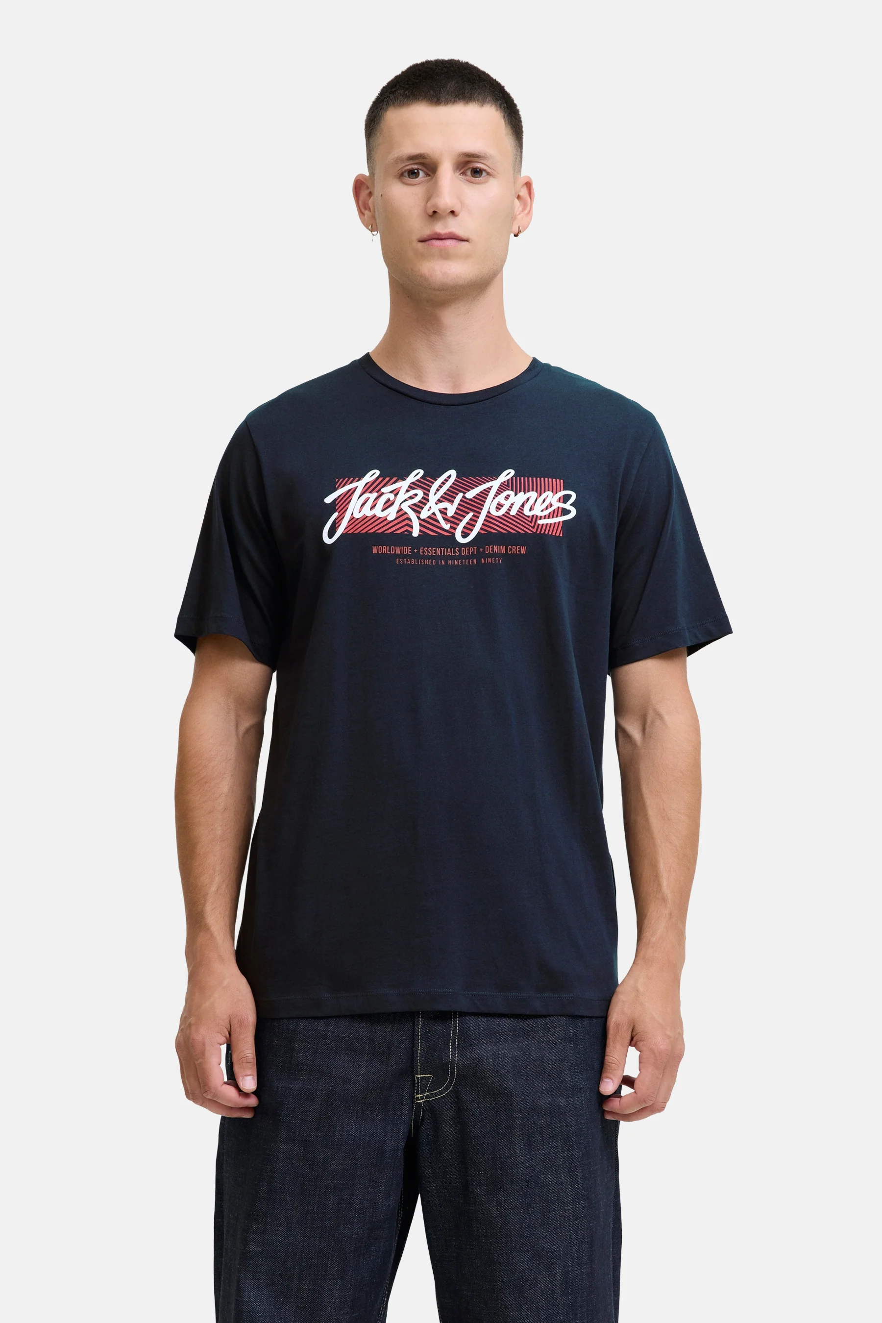 T-shirt met korte mouwen - blauw