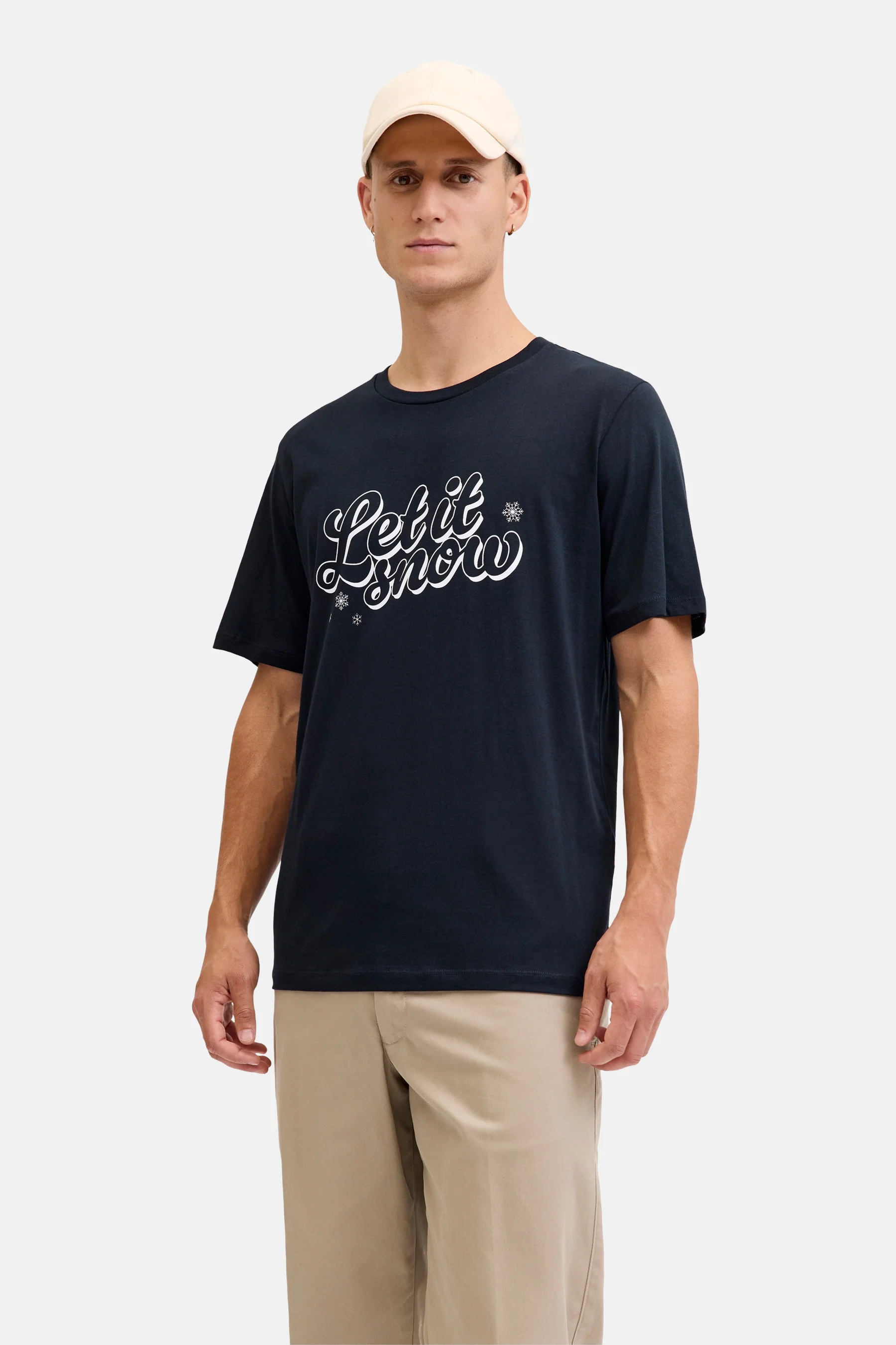T-shirt met korte mouwen - Donkerblauw