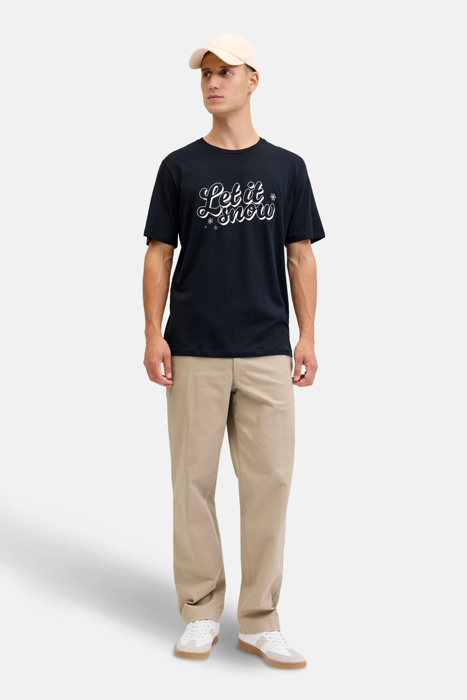 T-shirt met korte mouwen - Donkerblauw - Image 2