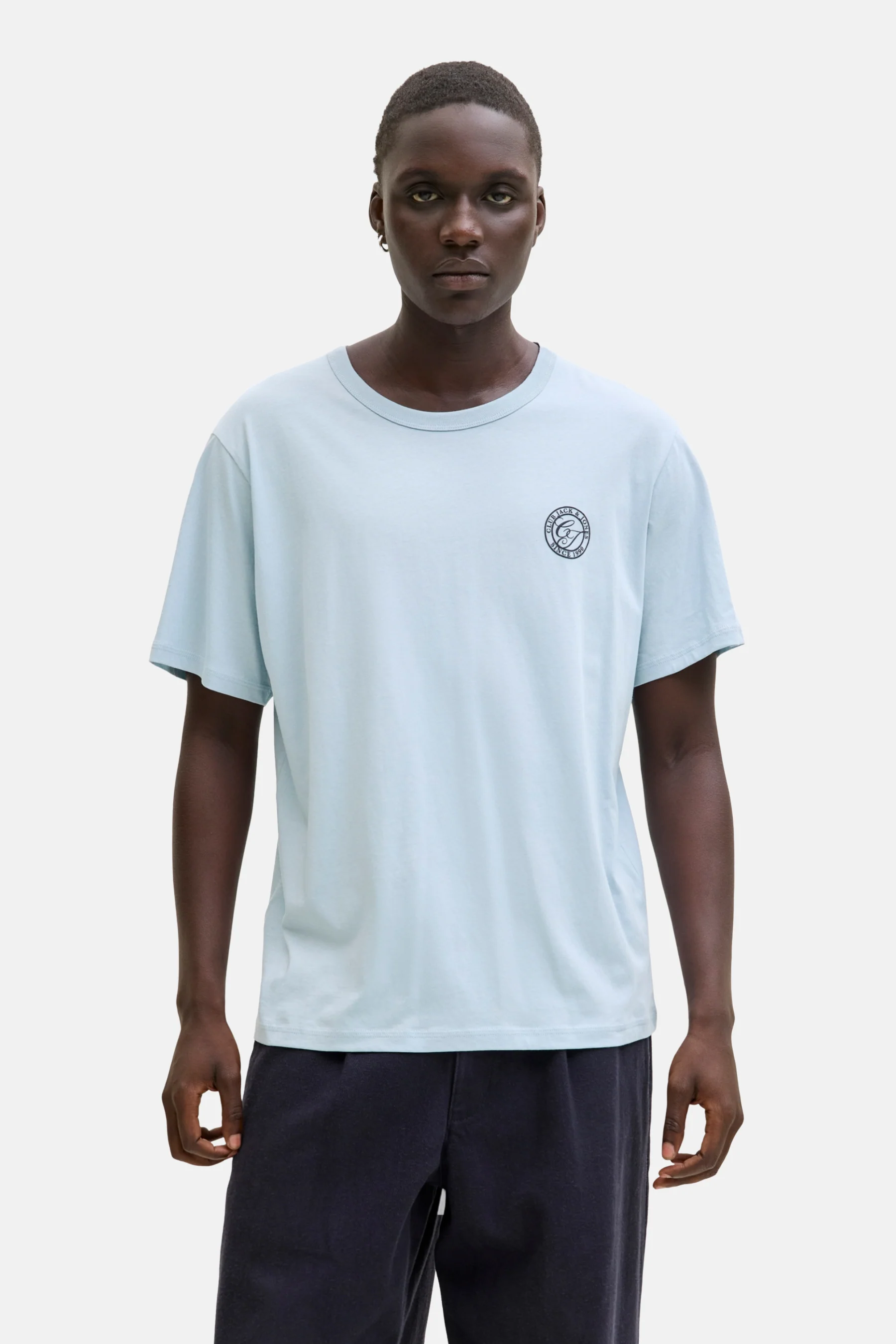 T-shirt met korte mouwen - blauw
