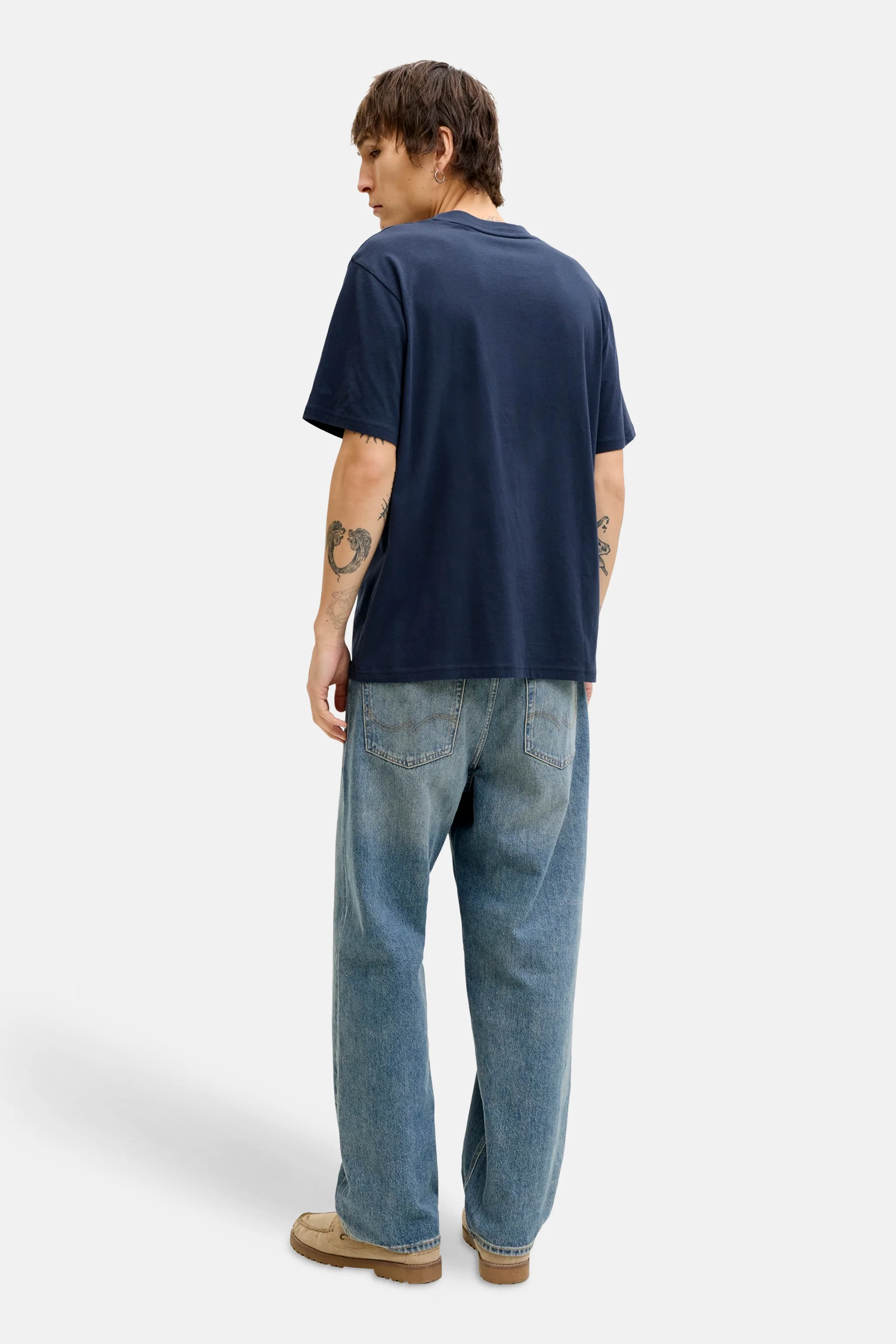 T-shirt met korte mouwen - blauw - Image 5