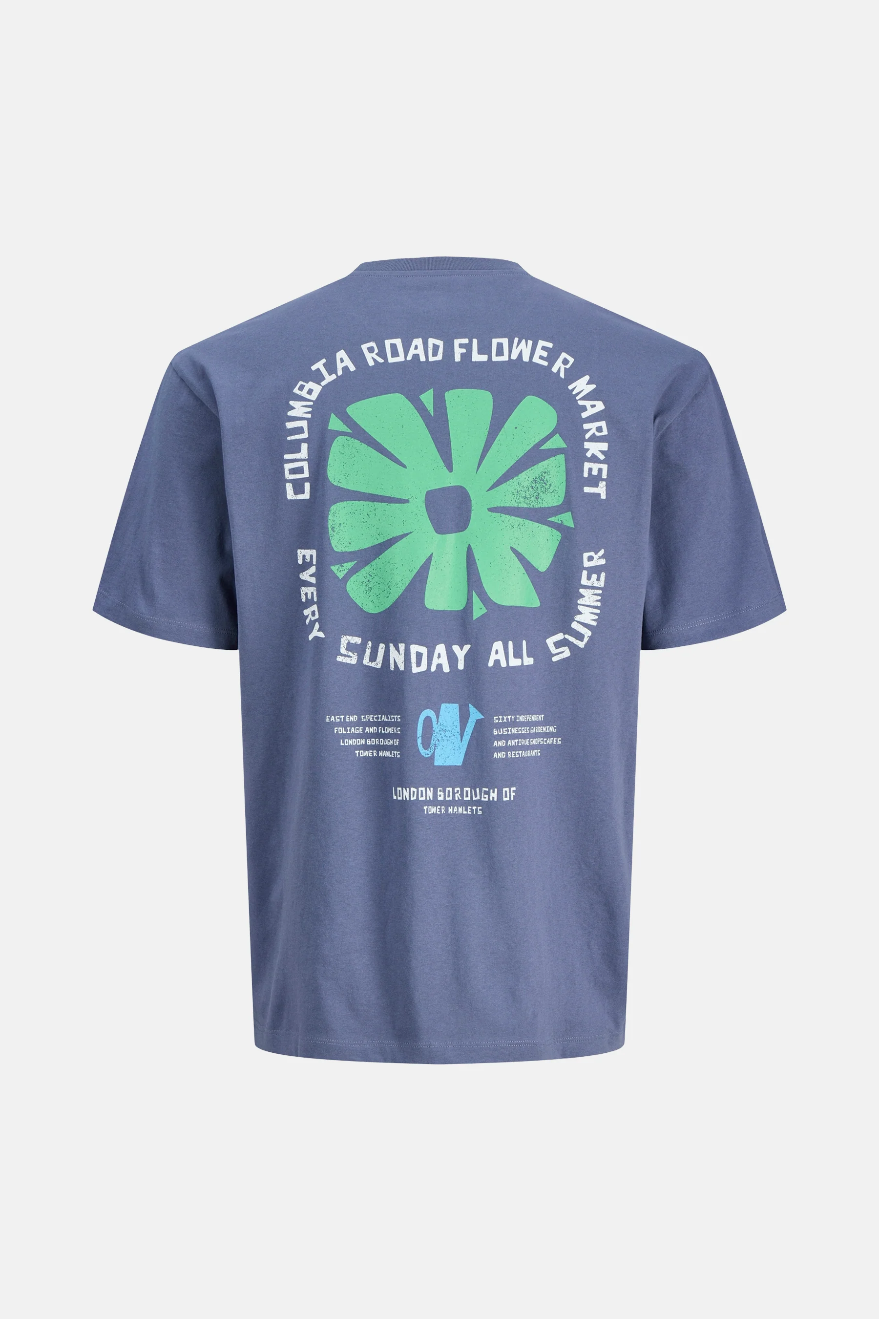 T-shirt met korte mouwen - blauw - Image 8