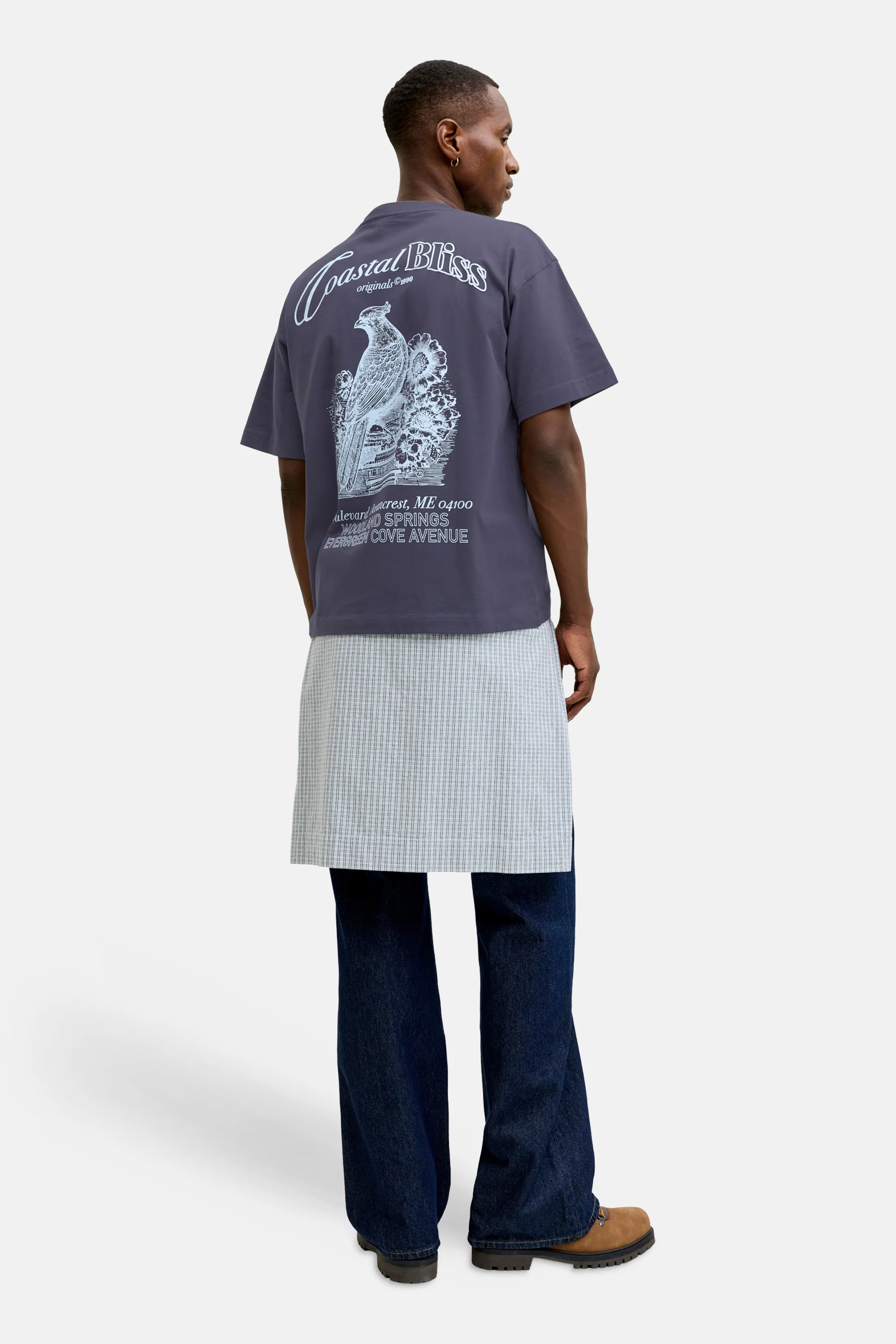 T-shirt - blauw - Image 3