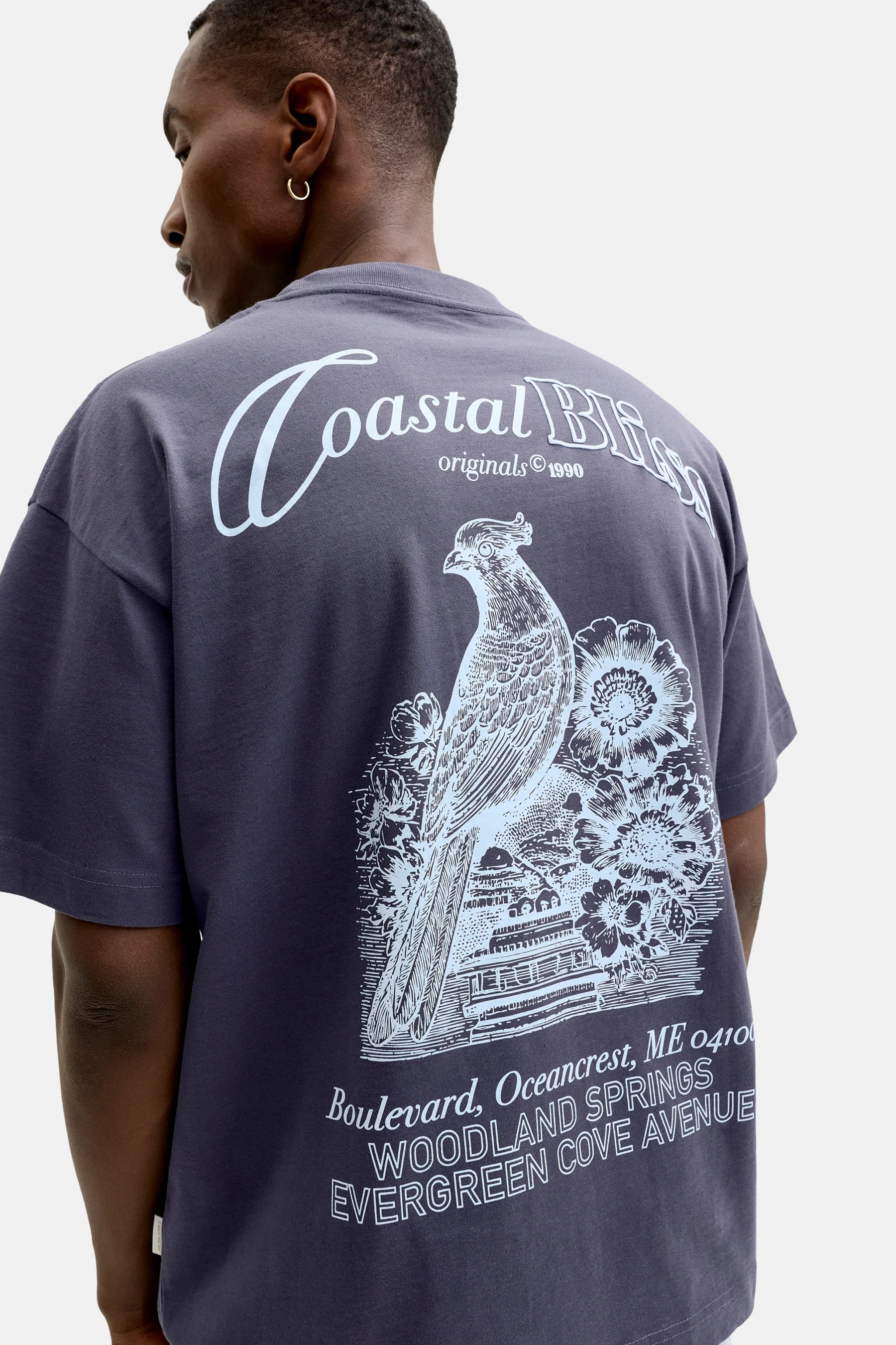 T-shirt - blauw - Image 4