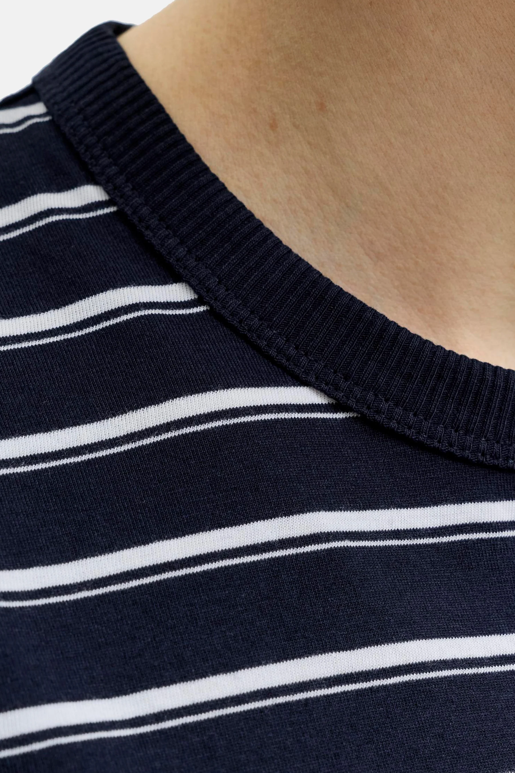 T-shirt (korte mouwen) blauw - ORIGINALS BY JACK & JONES - Image 4