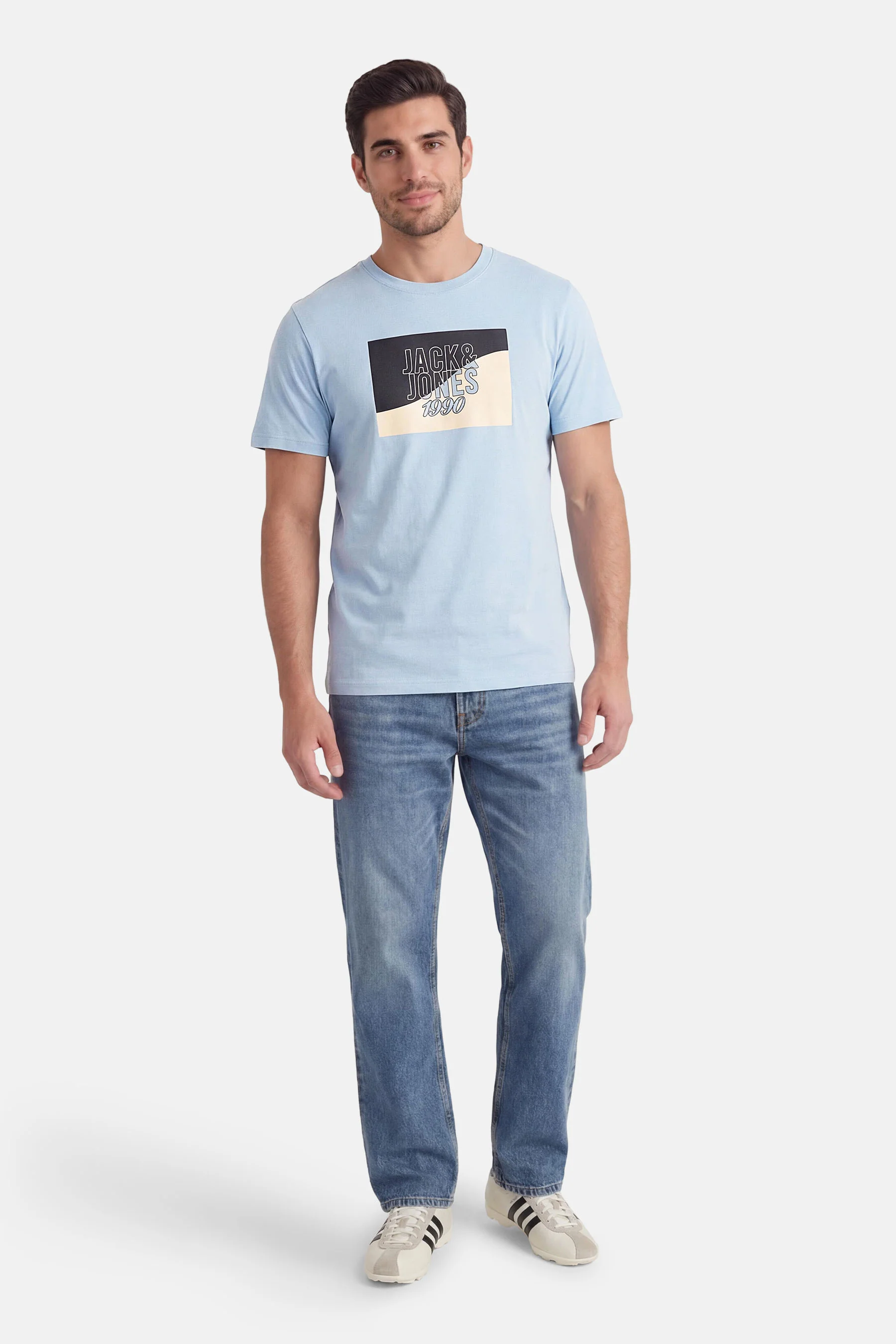 T-shirt met korte mouwen - blauw