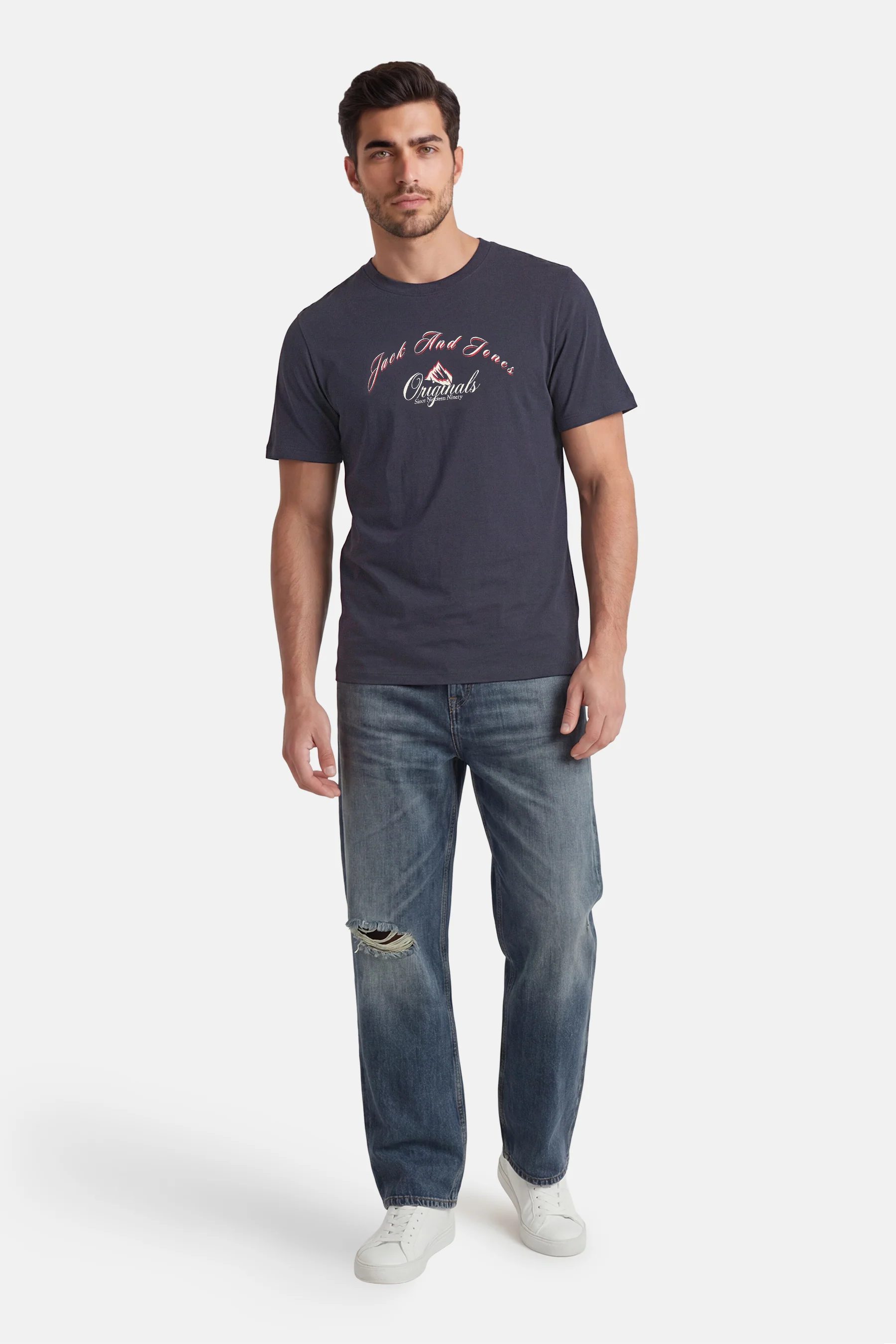 T-shirt - Grijs - Image 2