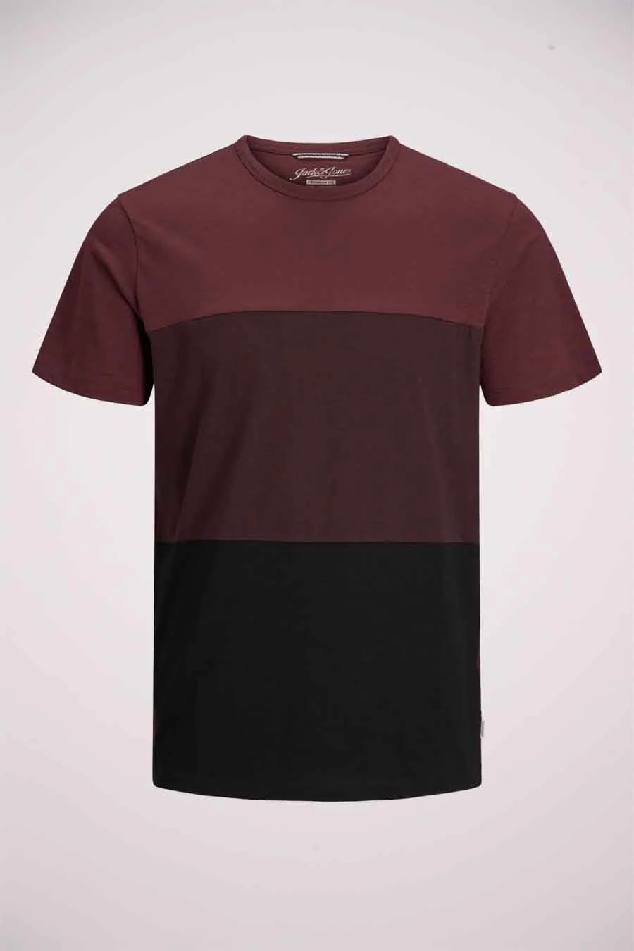 T-shirt (korte mouwen) bordeaux - ORIGINALS BY JACK & JONES