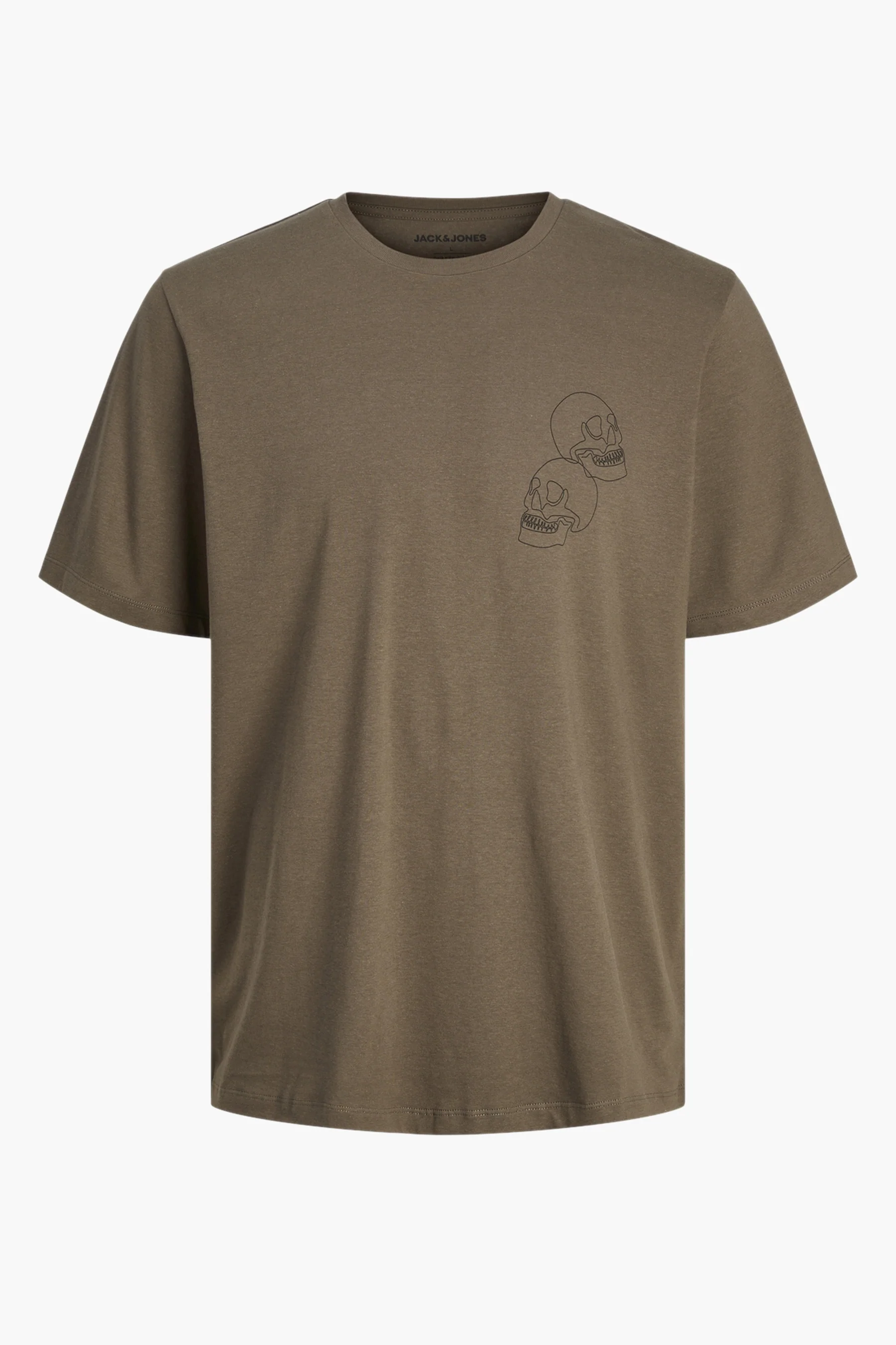 T-shirt met korte mouwen - bruin