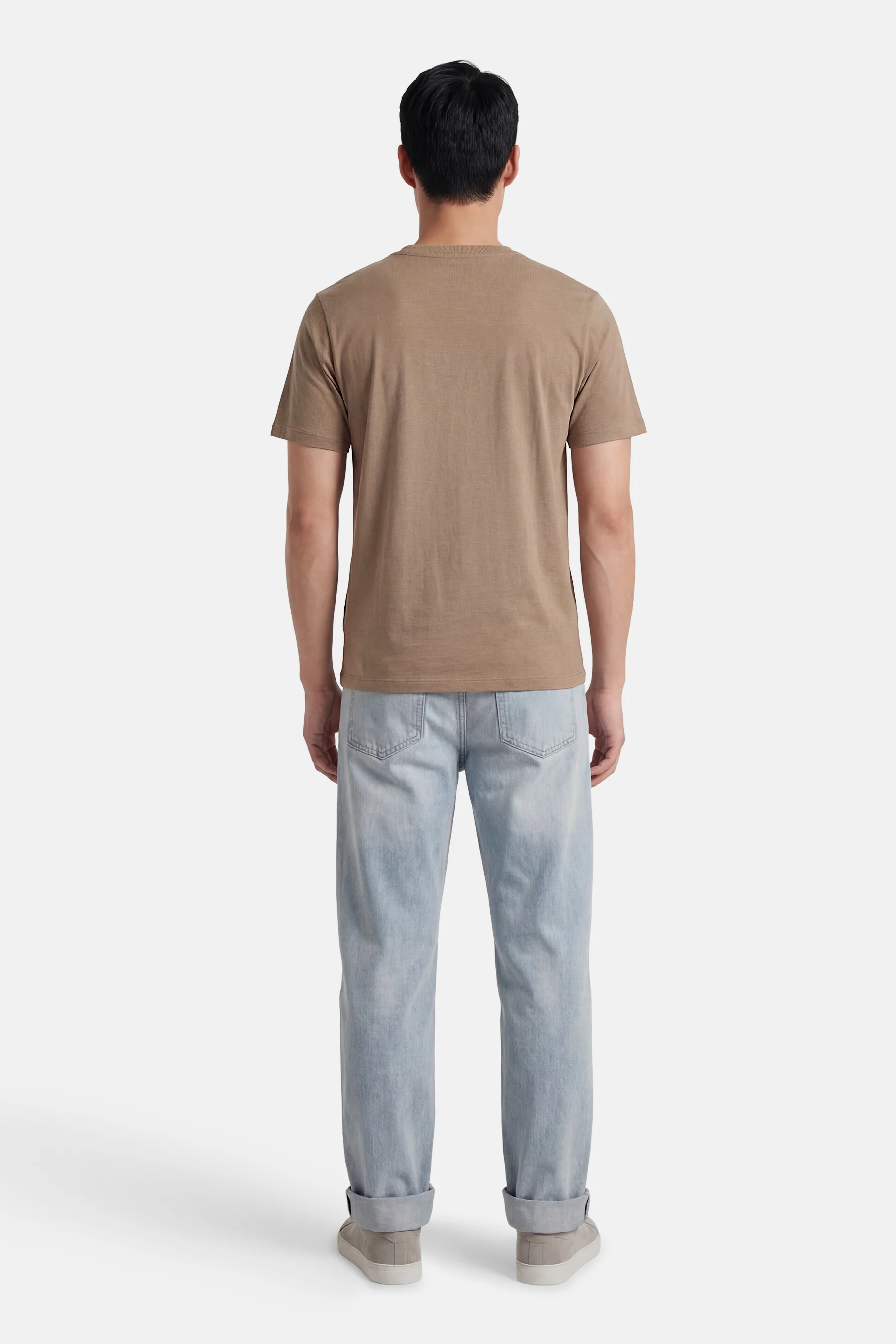 T-shirt met korte mouwen - bruin - Image 4