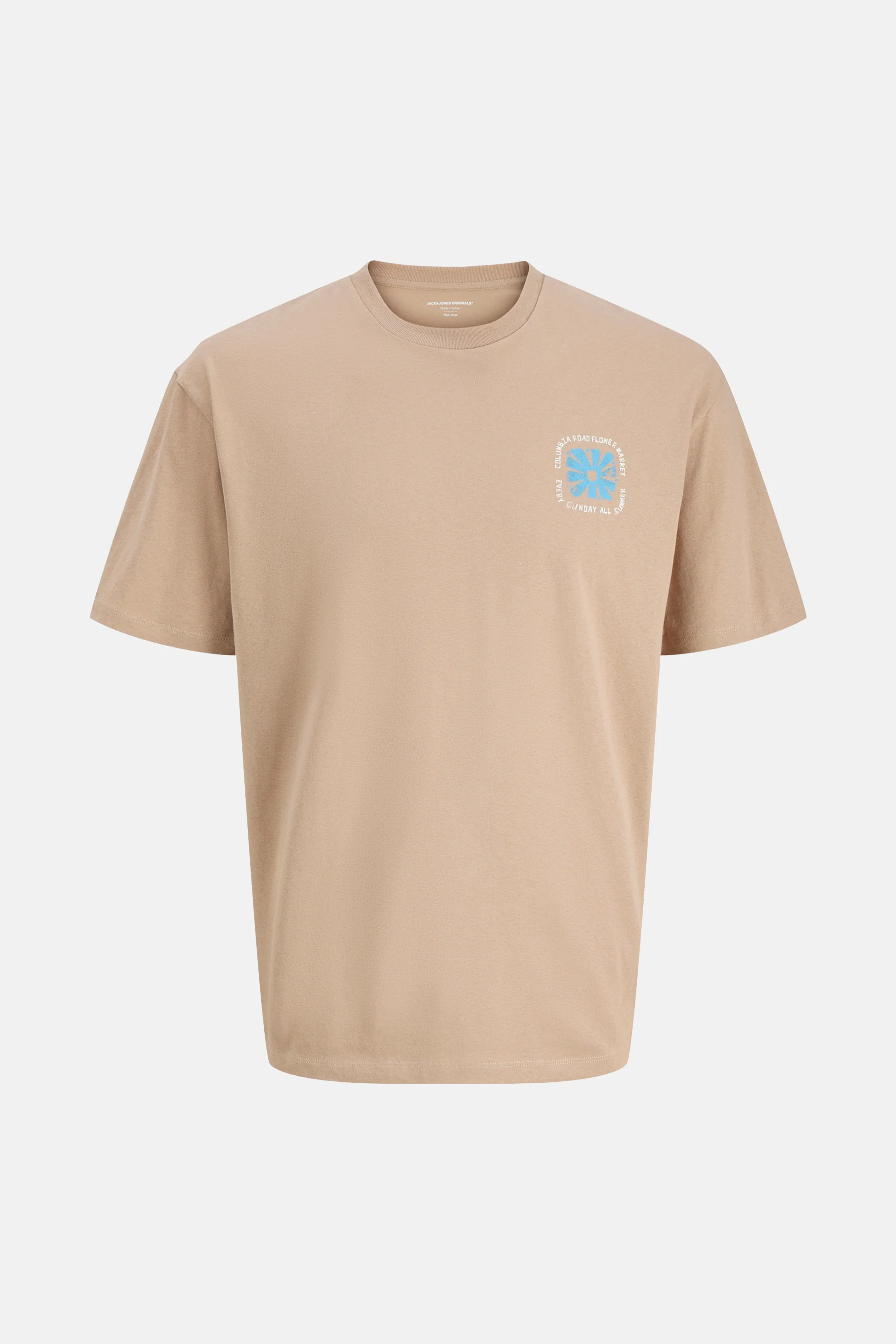 T-shirt met korte mouwen - bruin